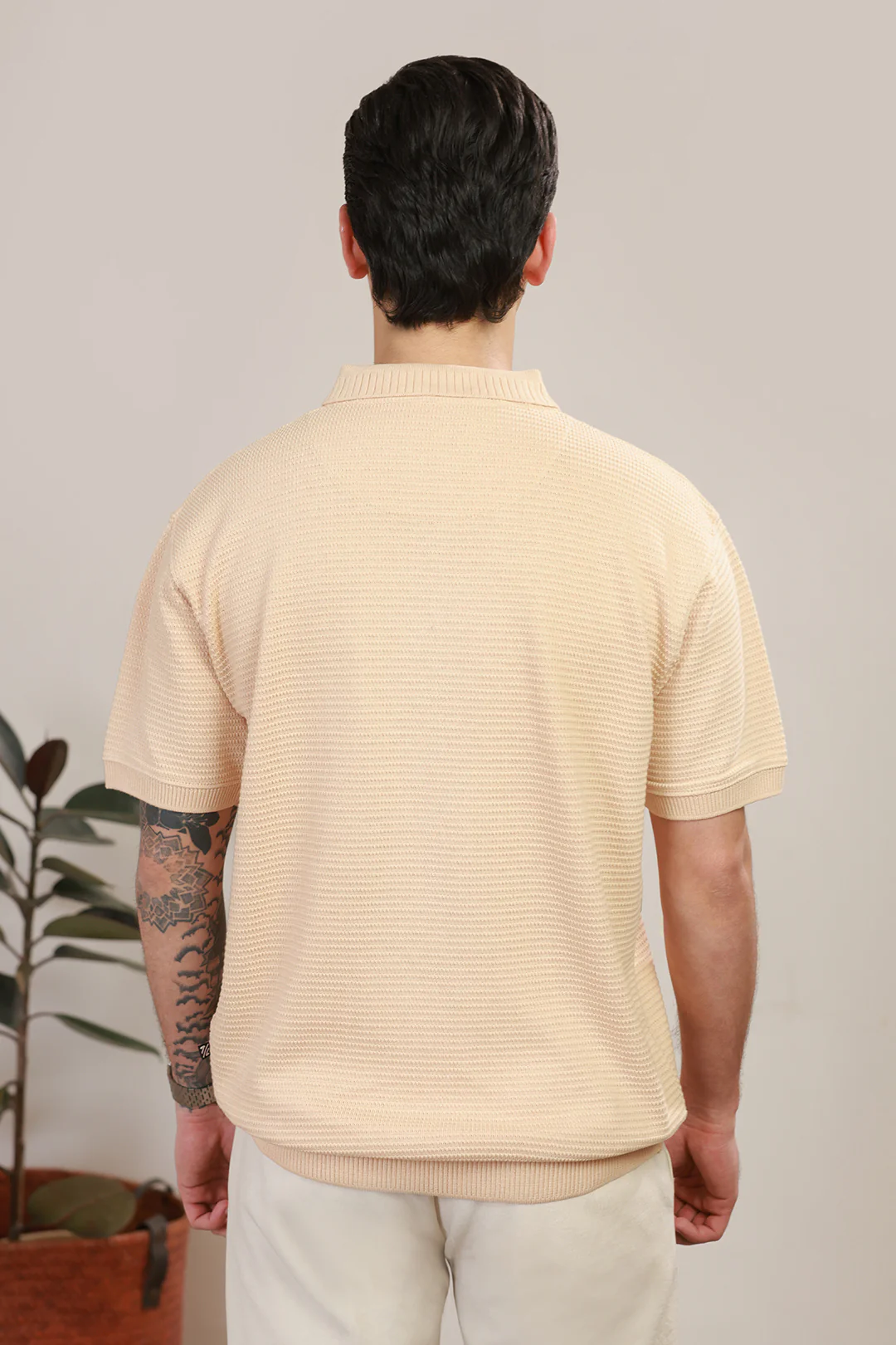 Loose Guage Zipper Polo - 6001 - Image 8