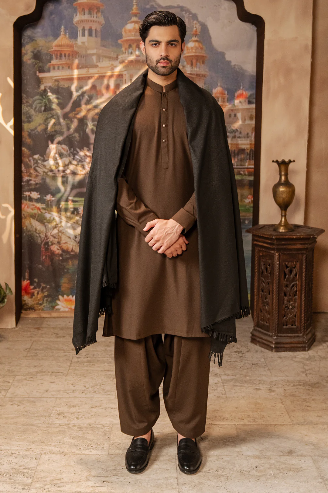 Men Shawl - E001 - Image 5