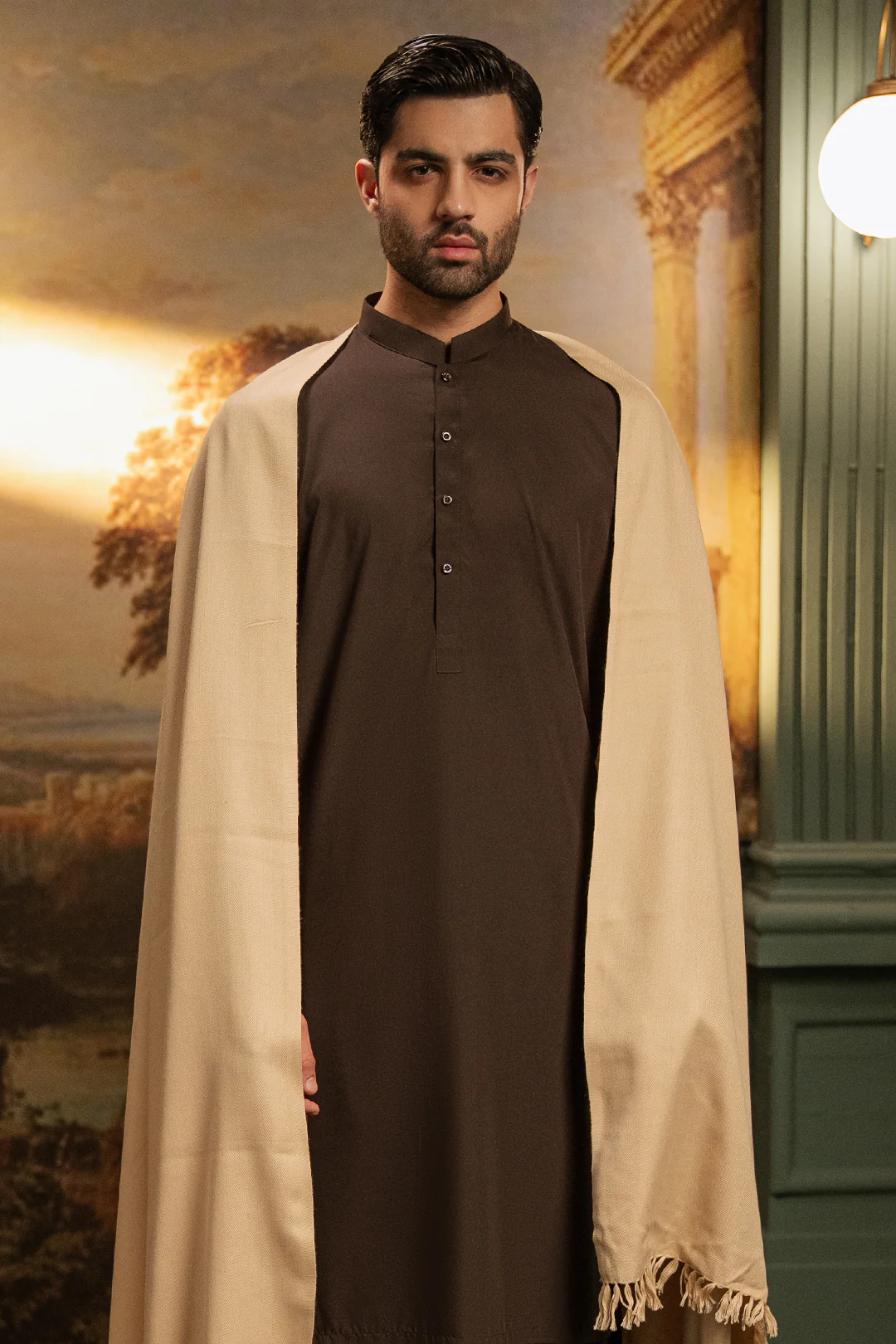 Men Shawl - E001 - Image 7