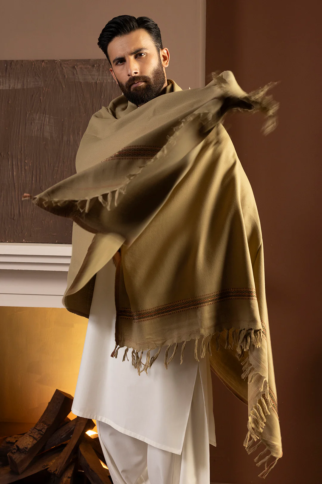 Men Shawl - 5005 - Image 8