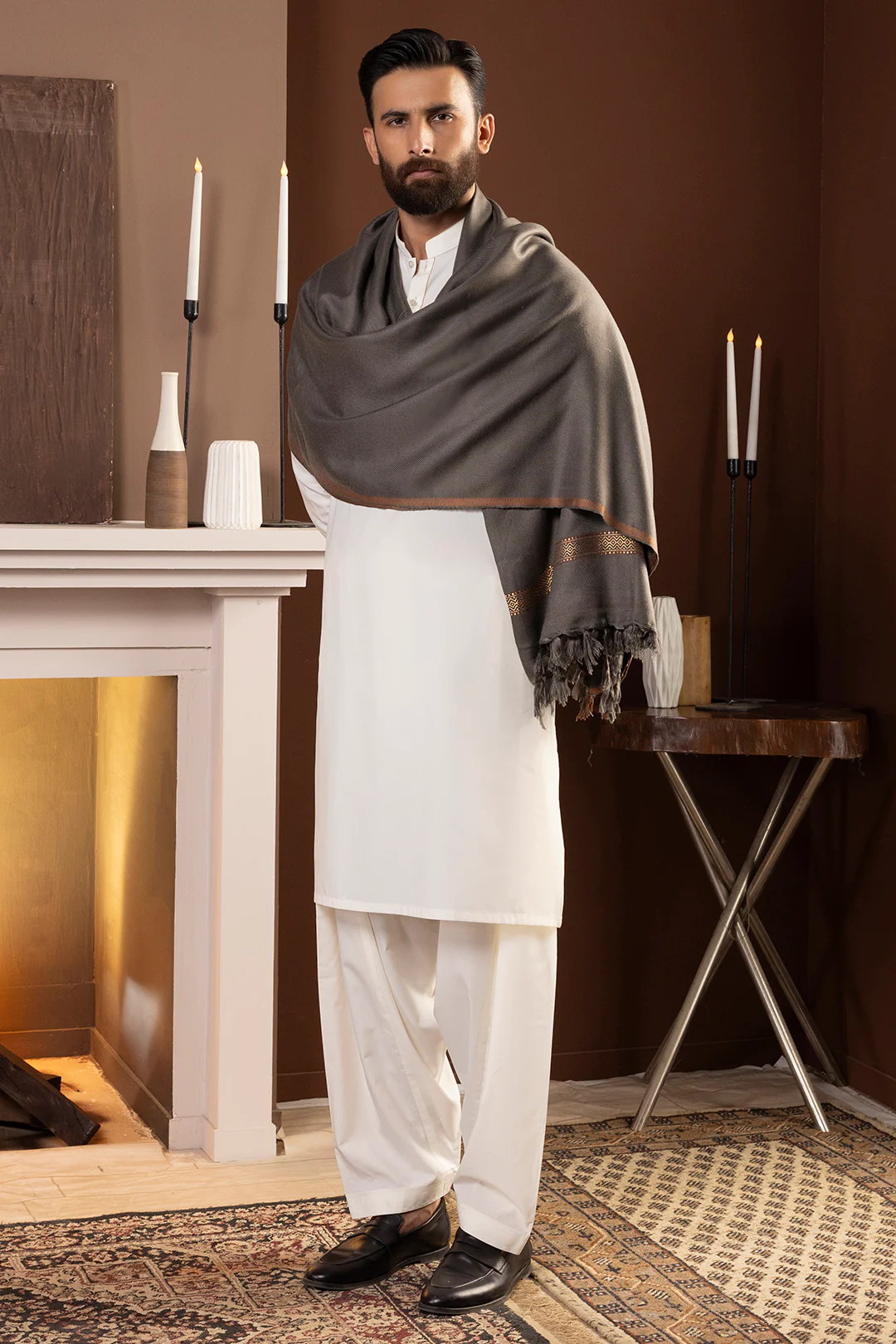 Men Shawl - 5006 - Image 3