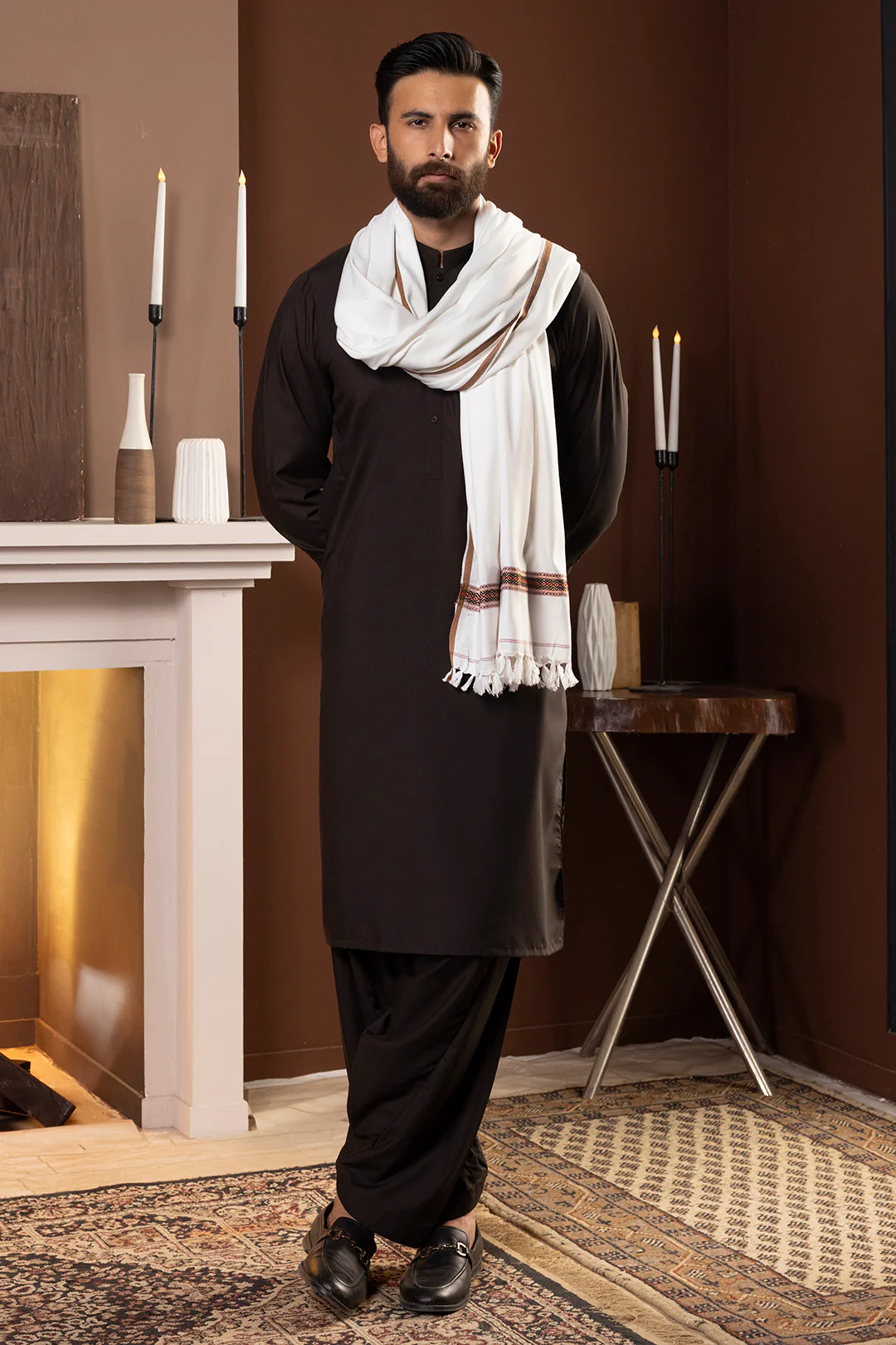 Men Shawl - 5008 - Image 3