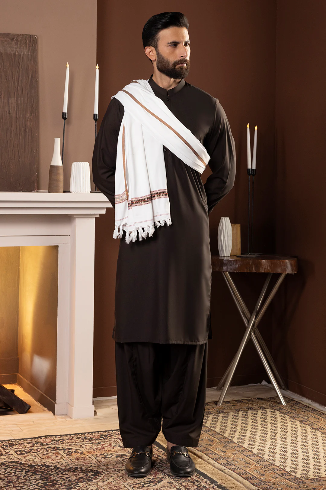 Men Shawl - 5008 - Image 9