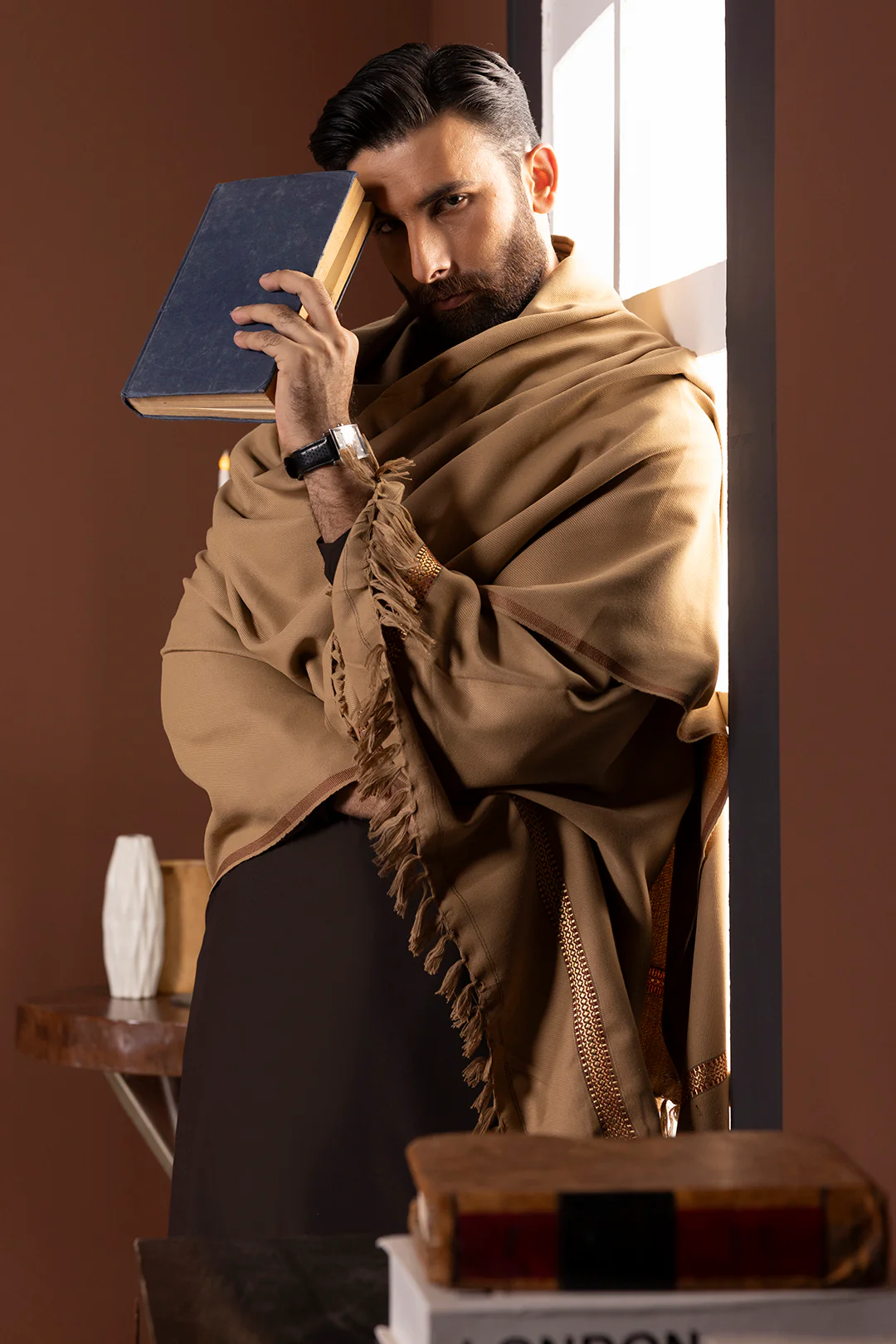 Men Shawl - 5009 - Image 7