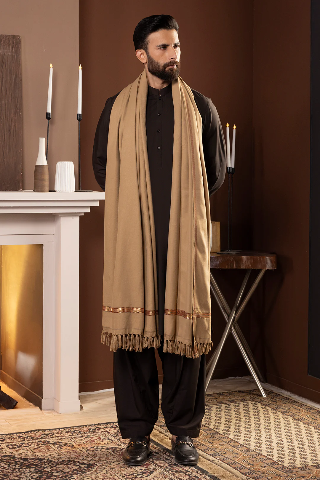 Men Shawl - 5008 - Image 5