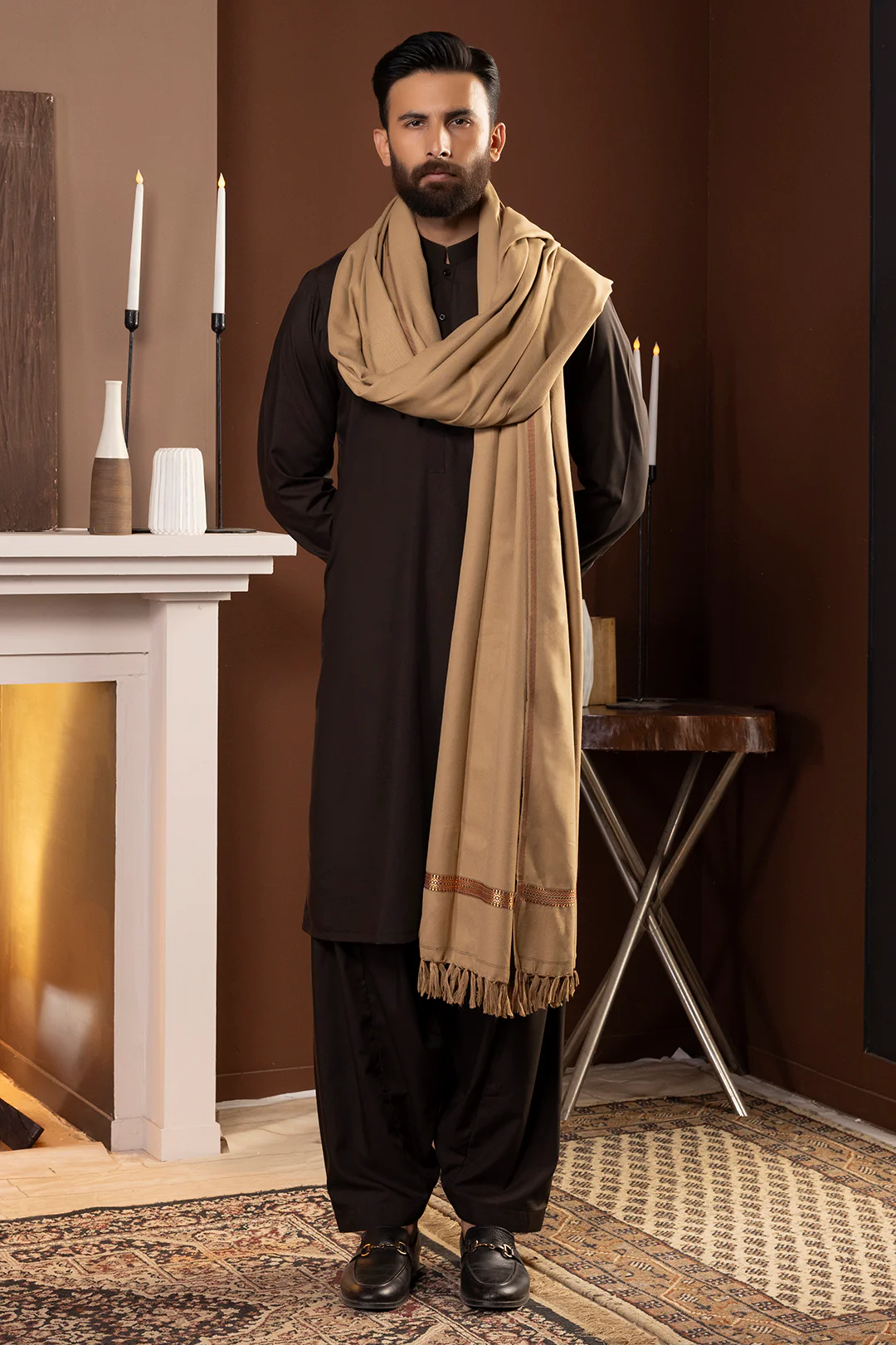 Men Shawl - 5008 - Image 7