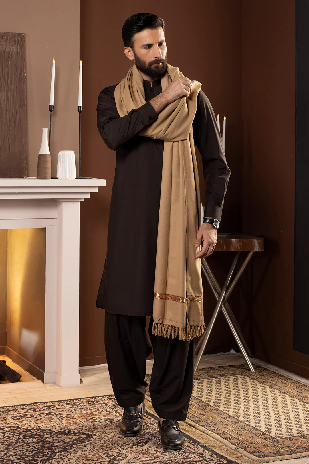 Men Shawl - 5008 - Image 9
