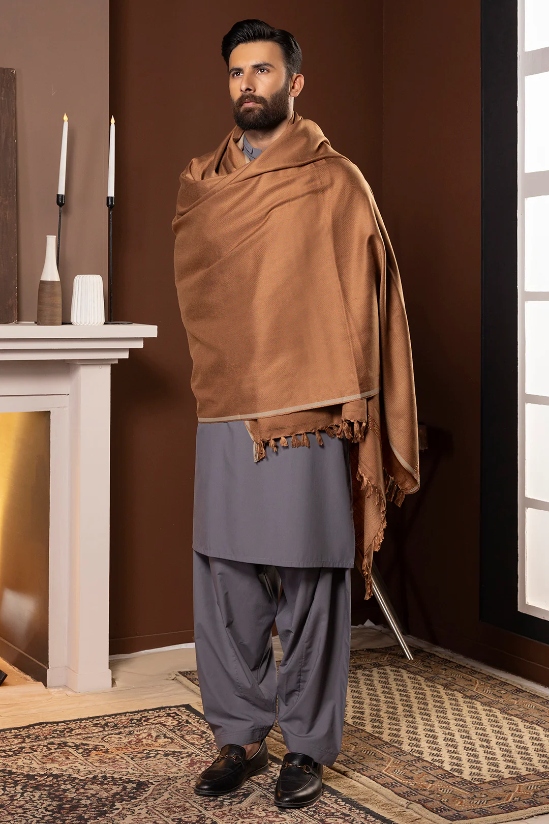 Men Shawl - 5009 - Image 10