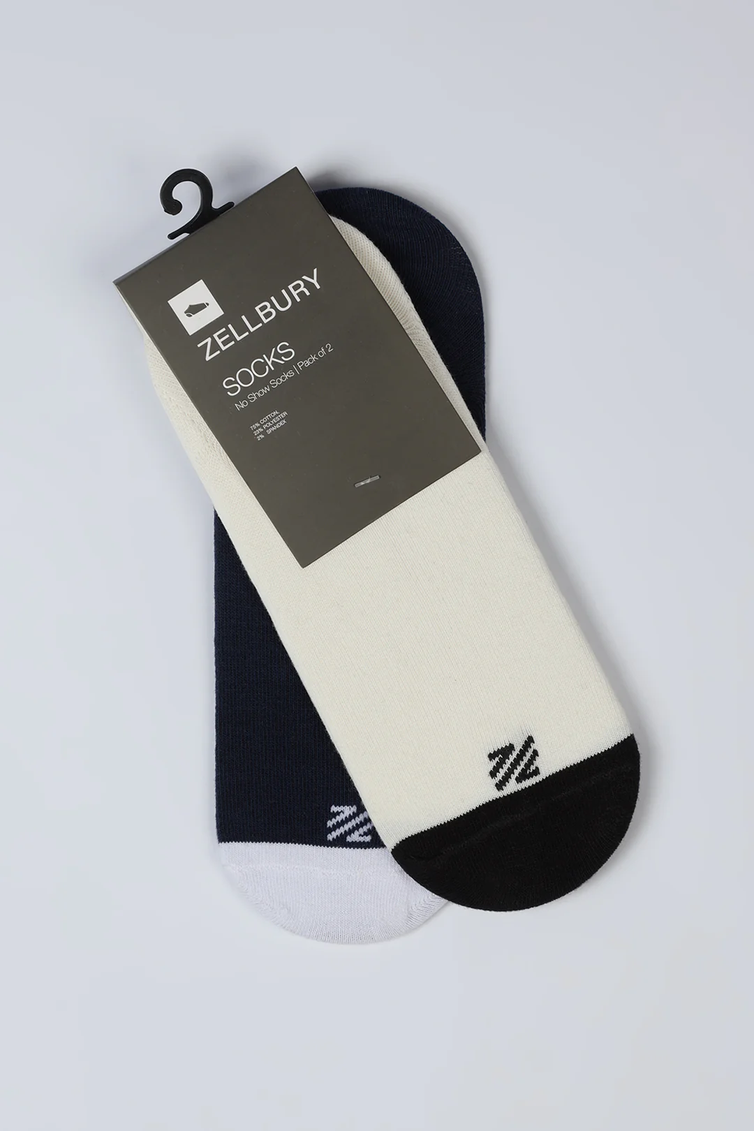 No Show Socks - N012 (Pack of 2) - Image 3