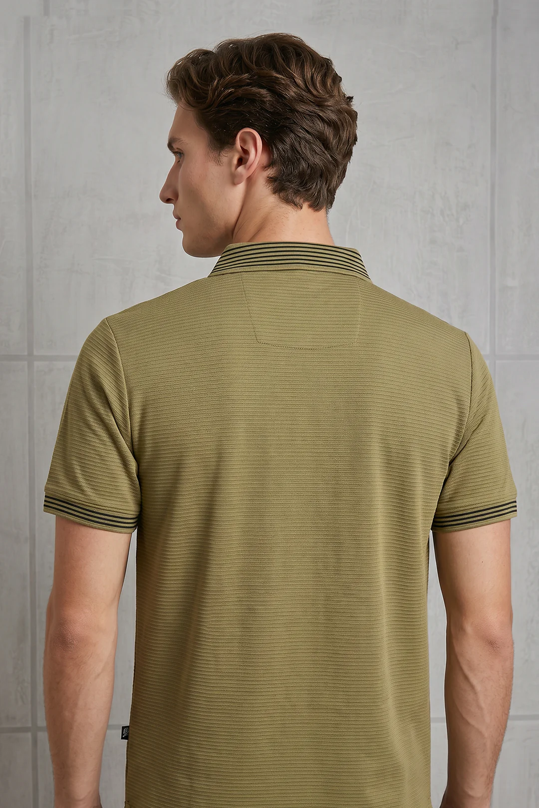 Ottoman Textured Polo - 6002 - Image 7
