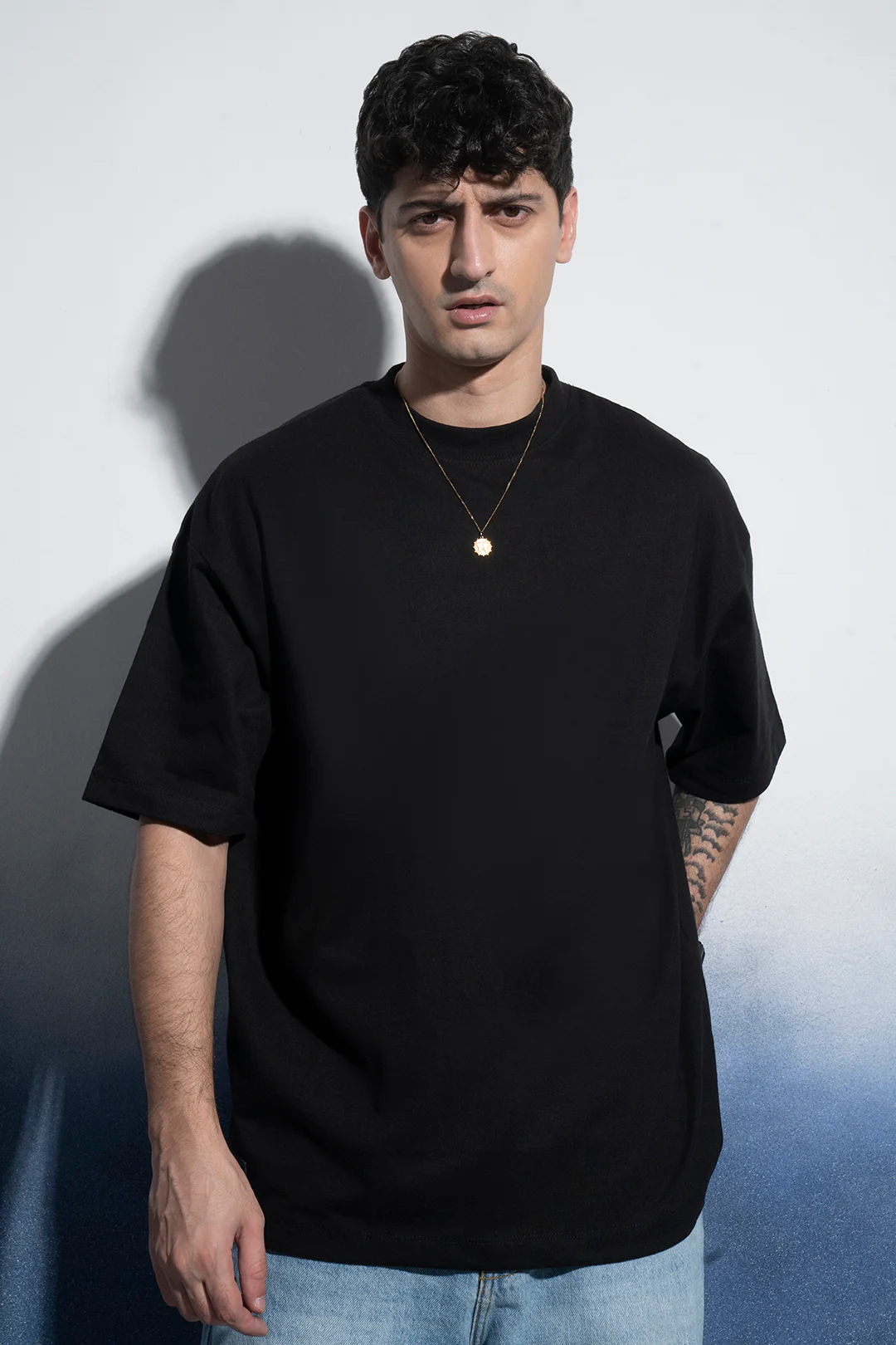 Oversized Graphic T-Shirt - D003 - Image 4