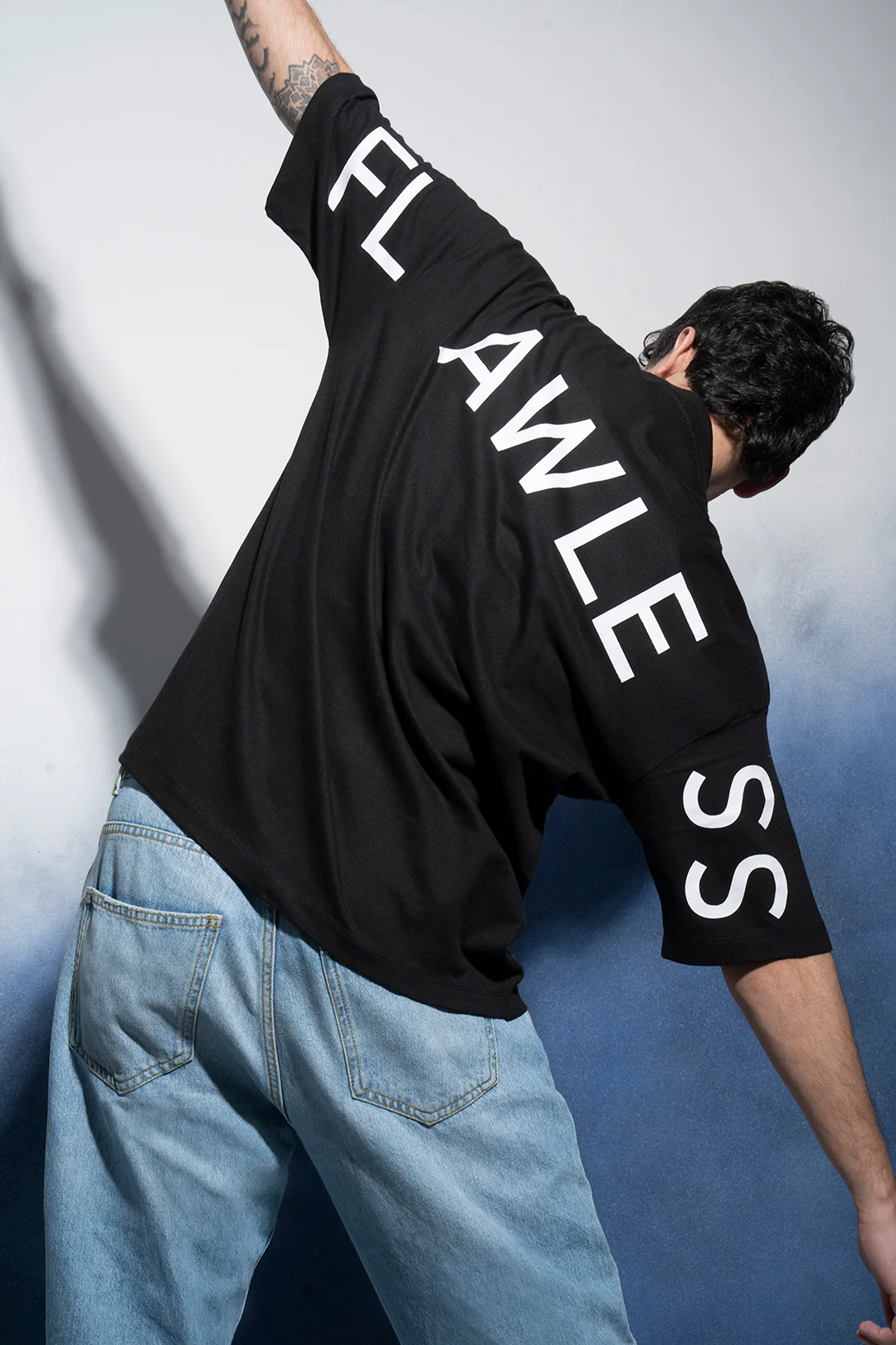 Oversized Graphic T-Shirt - D003 - Image 7