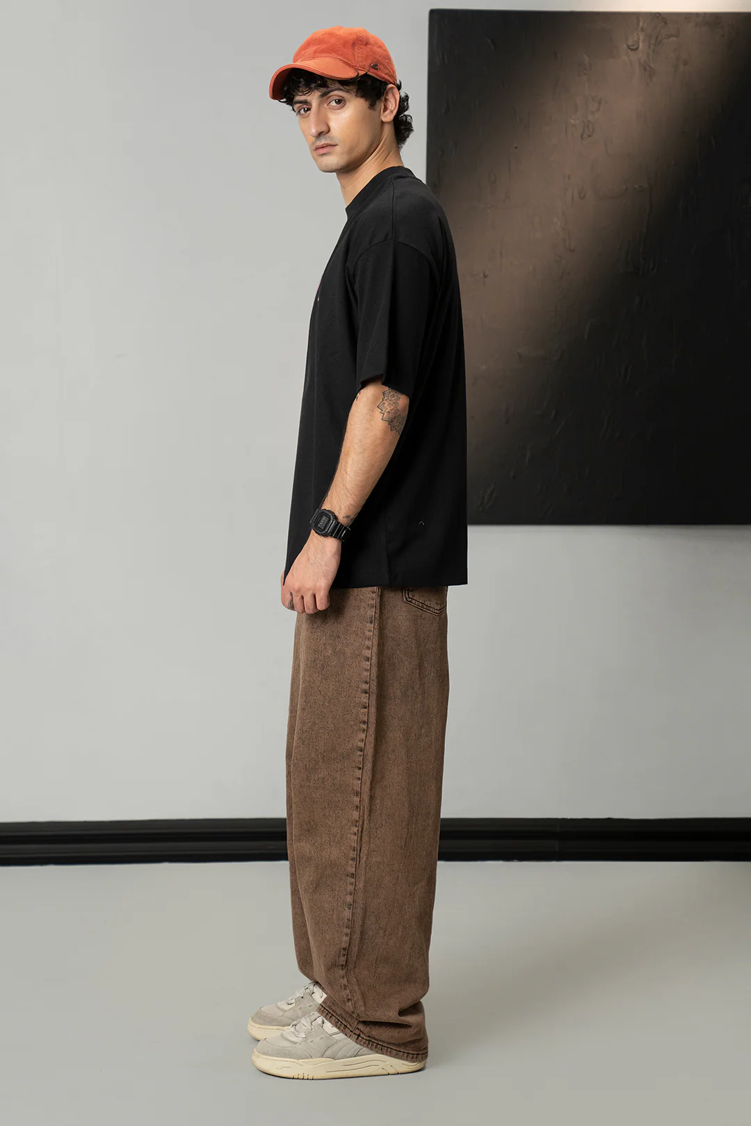 Oversized Graphic T-Shirt - D027 - Image 6
