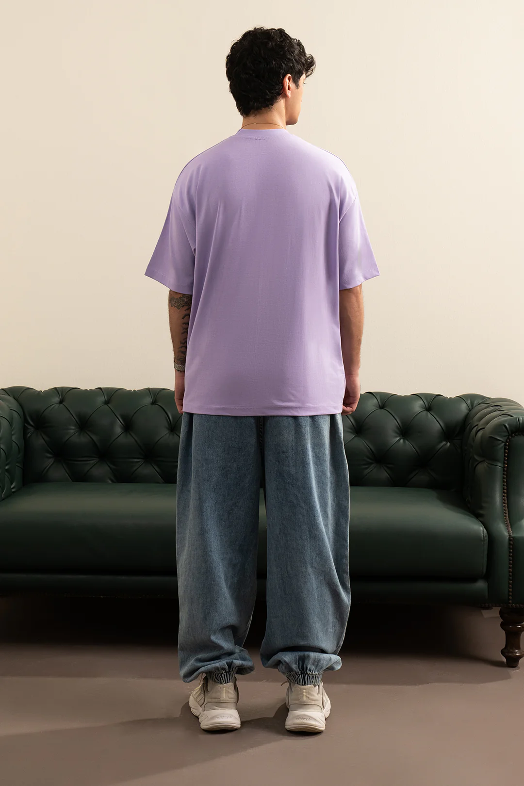 Oversized Graphic T-Shirt - D046 - Image 6