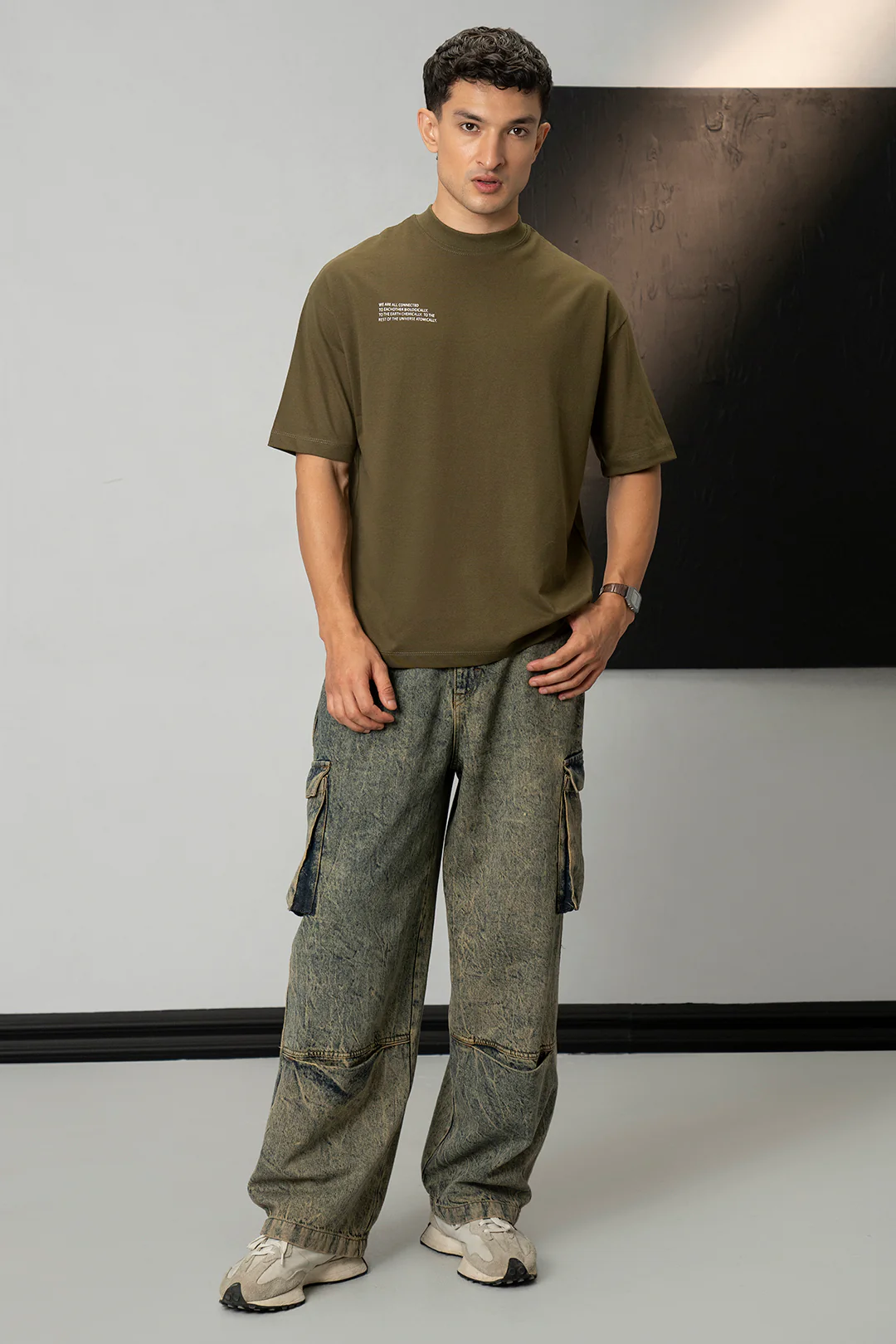 Oversized Graphic T-Shirt - D051 - Image 2