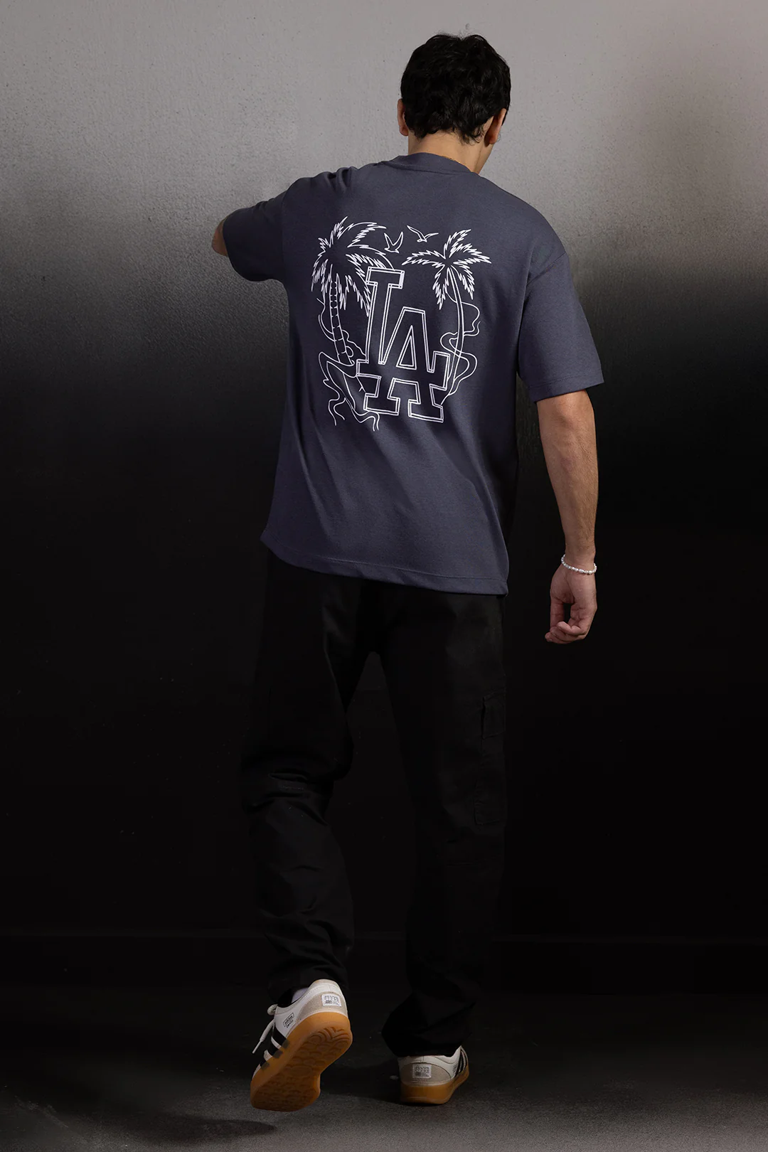 Oversized Graphic T-Shirt - D062 - Image 7