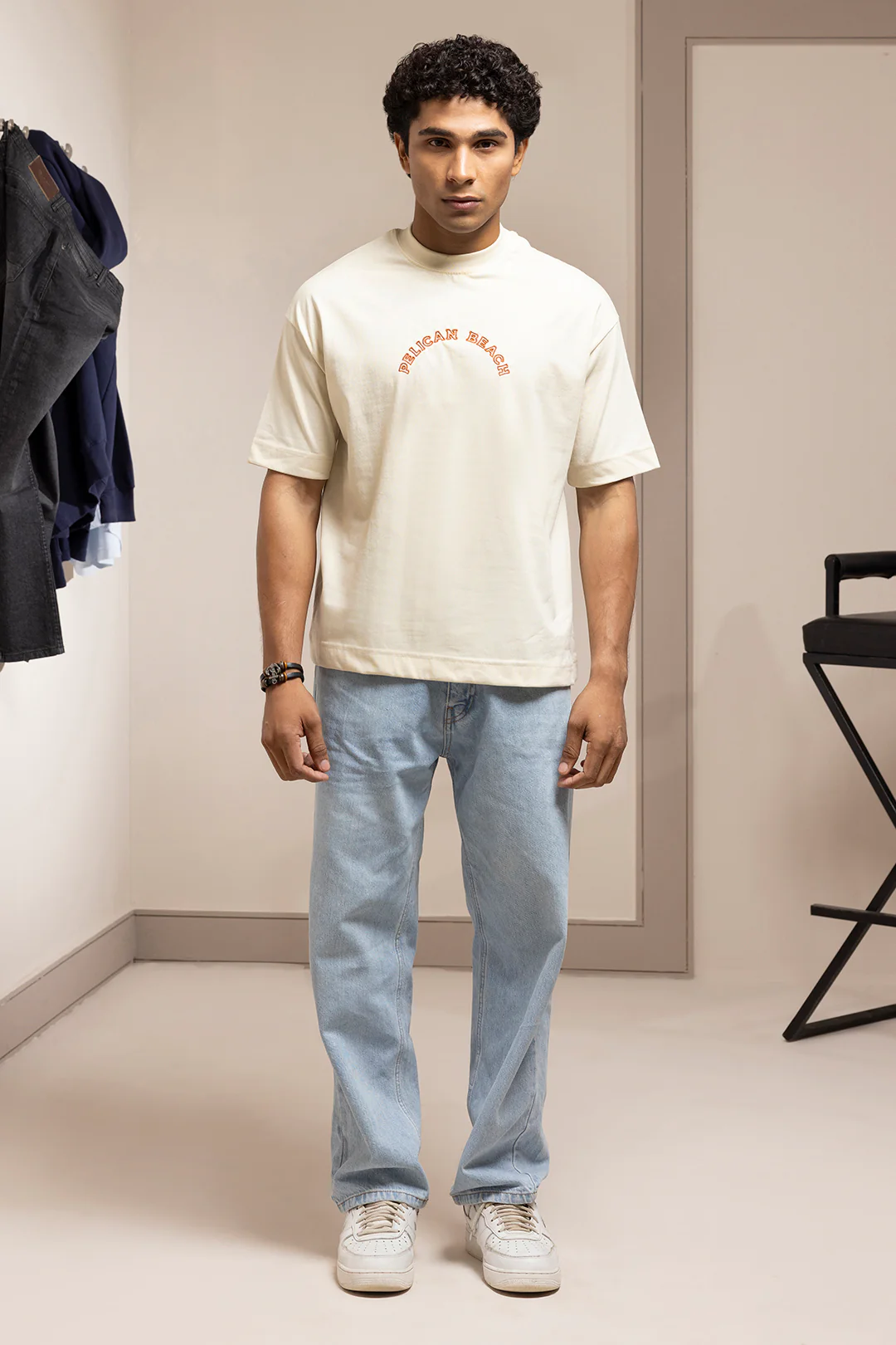 Oversized Graphic T-Shirt - D084 - Image 7