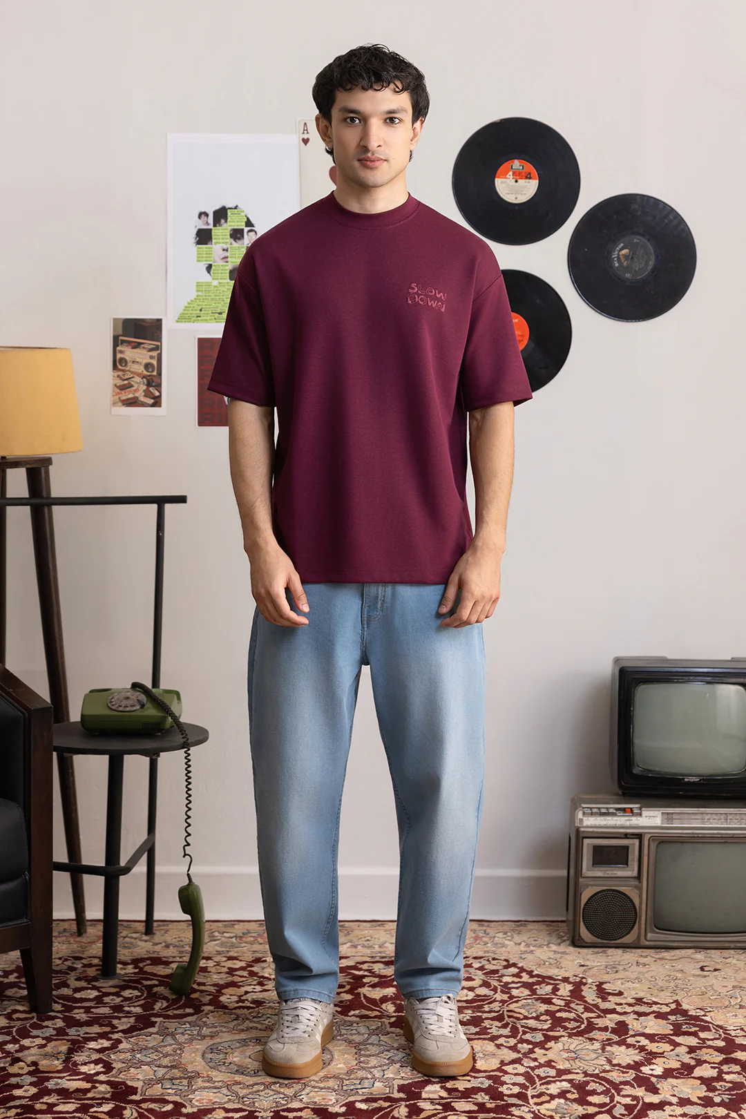 Oversized Graphic T-Shirt - D124 - Image 6