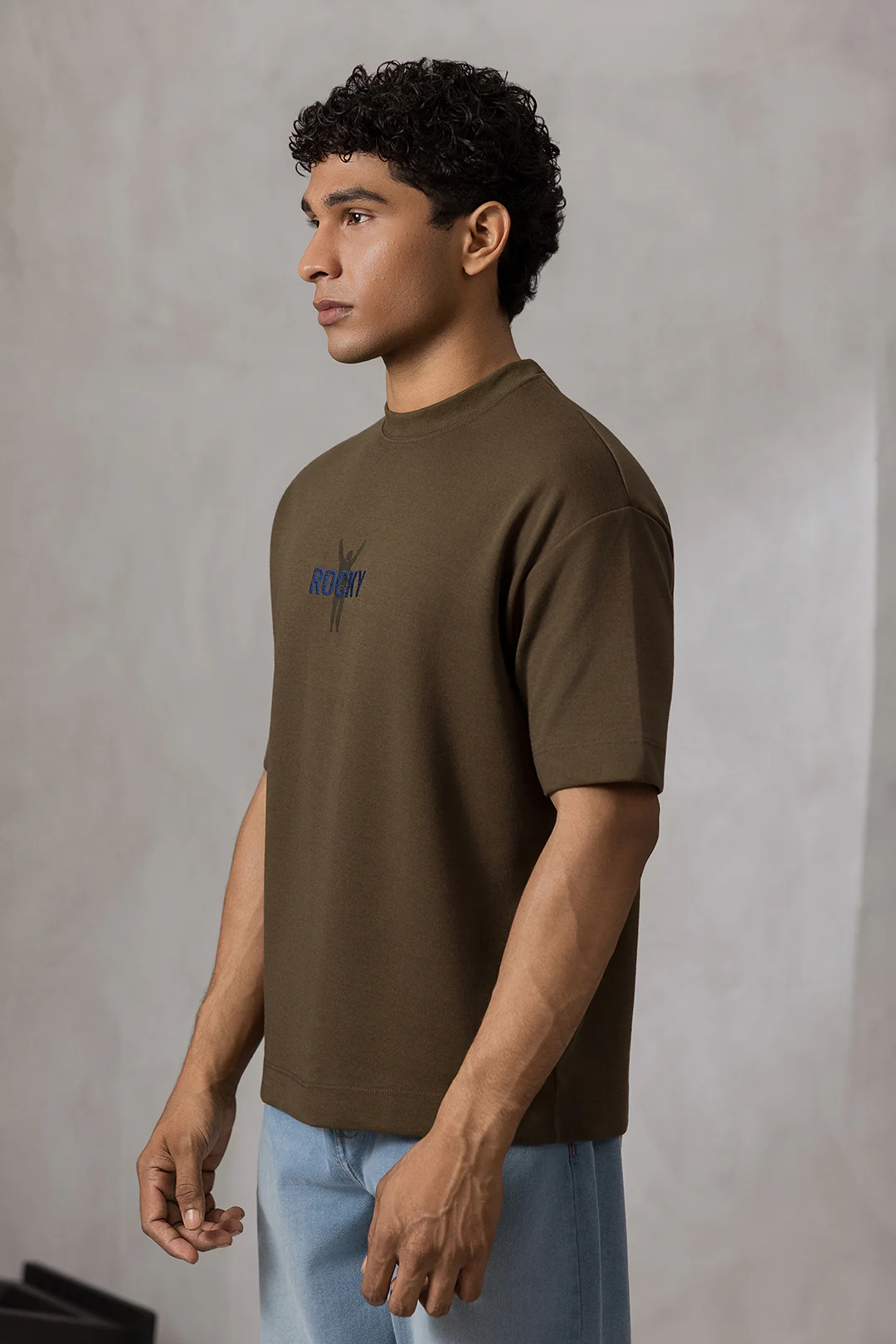 Oversized Graphic T-Shirt - D137 - Image 4