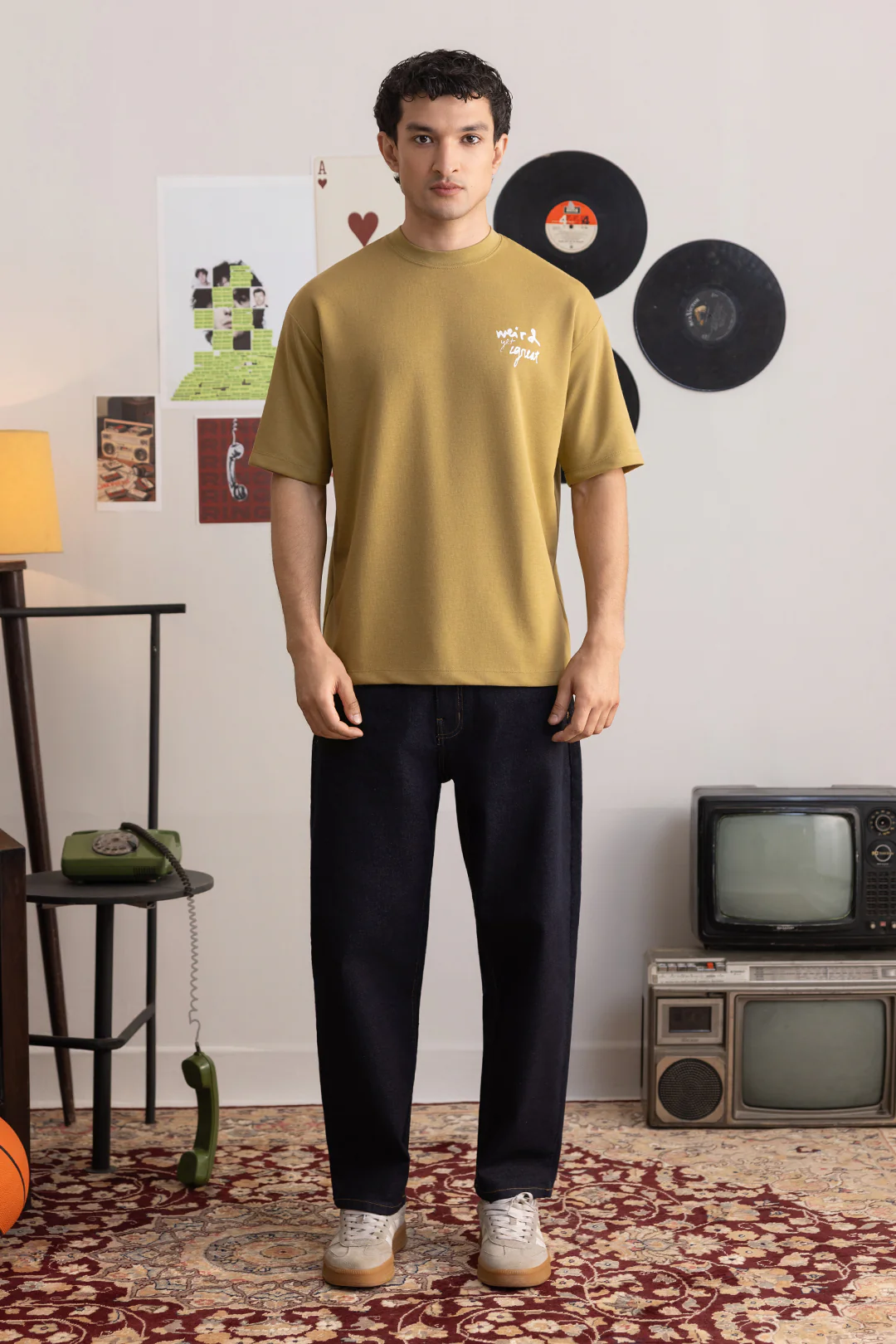 Oversized Graphic T-Shirt - D138 - Image 4