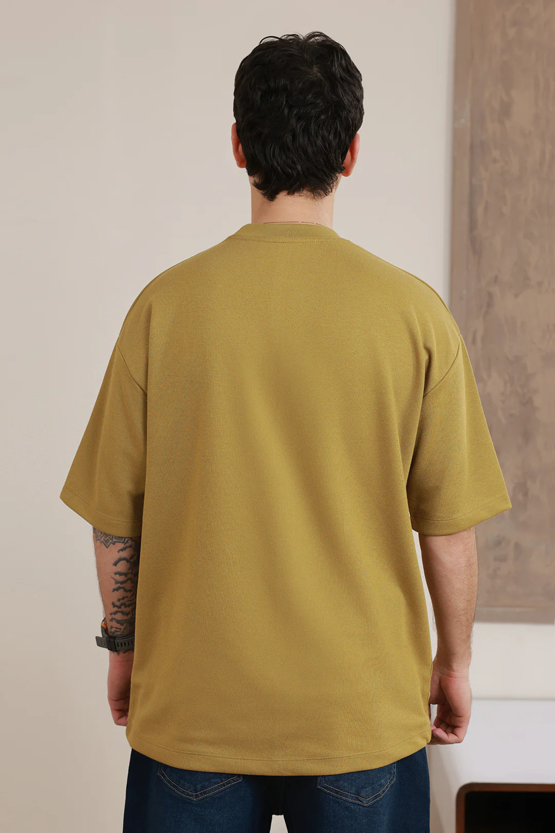Oversized Graphic T-Shirt - D141 - Image 4