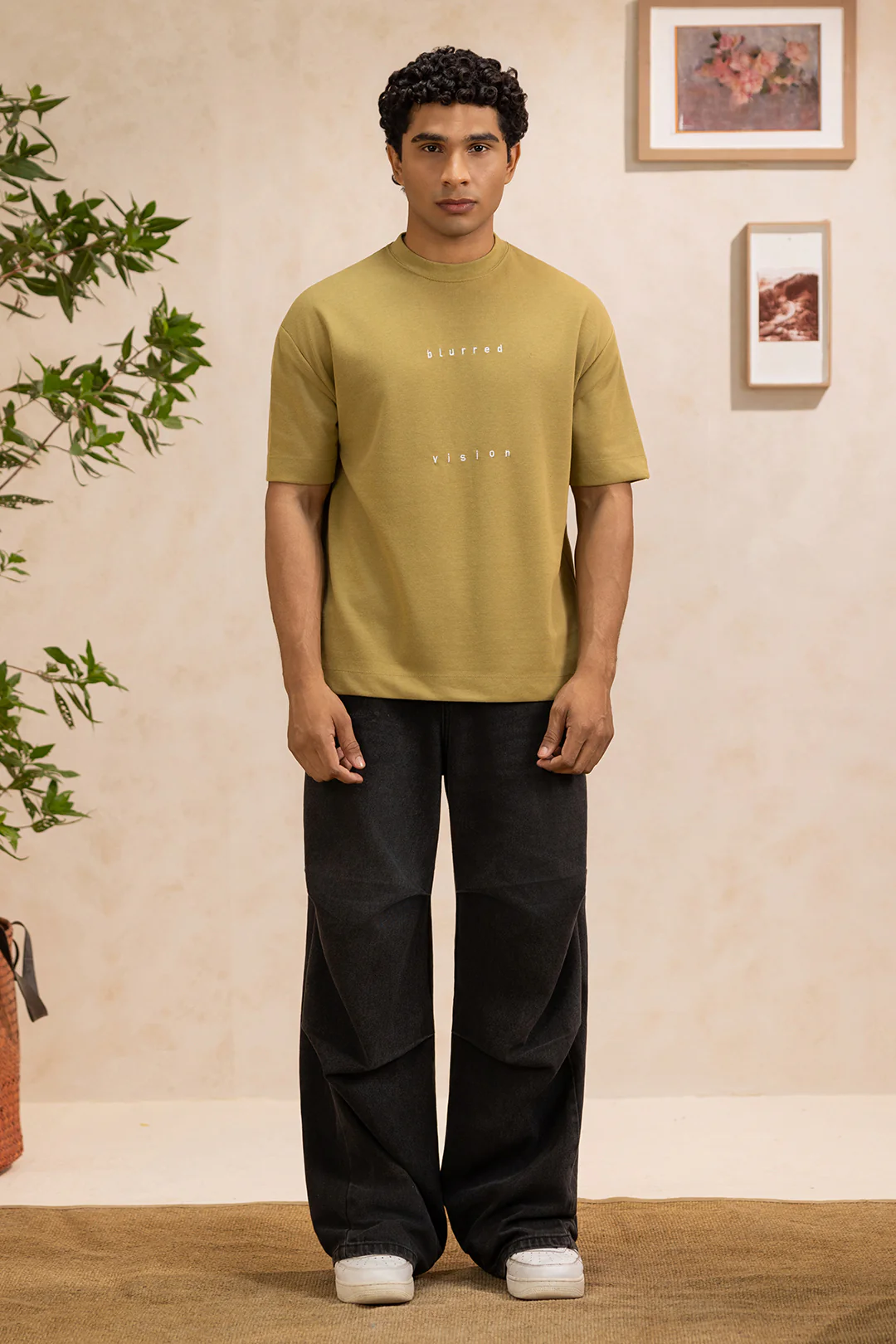 Oversized Graphic T-Shirt - D142 - Image 6