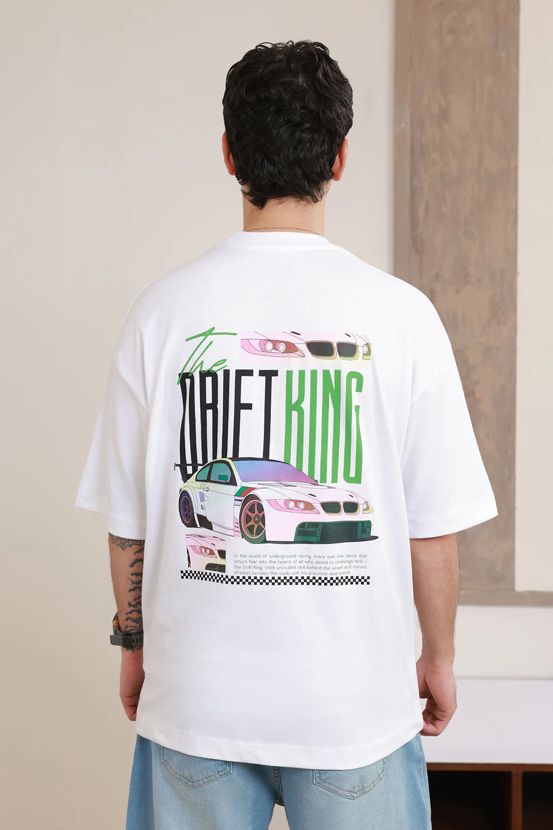 Oversized Graphic T-Shirt - D150