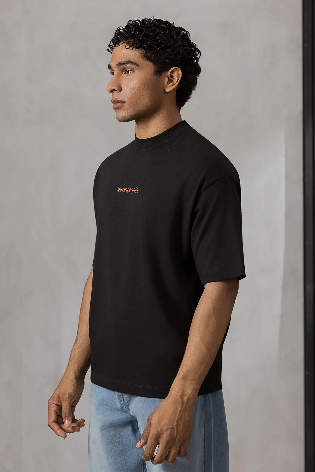 Oversized Graphic T-Shirt - D160 - Image 5