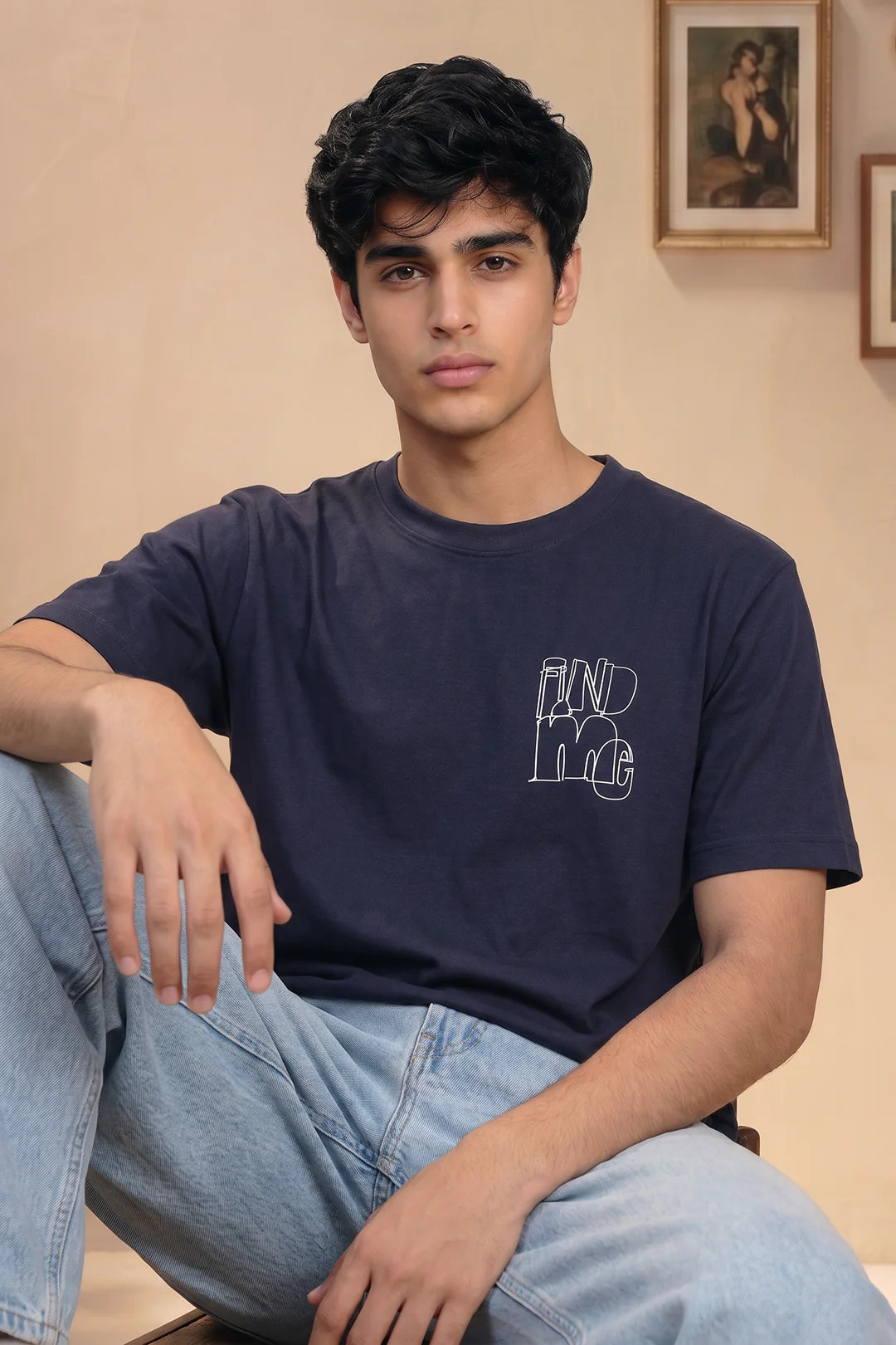 Oversized Graphic T-Shirt - D031 - Image 3