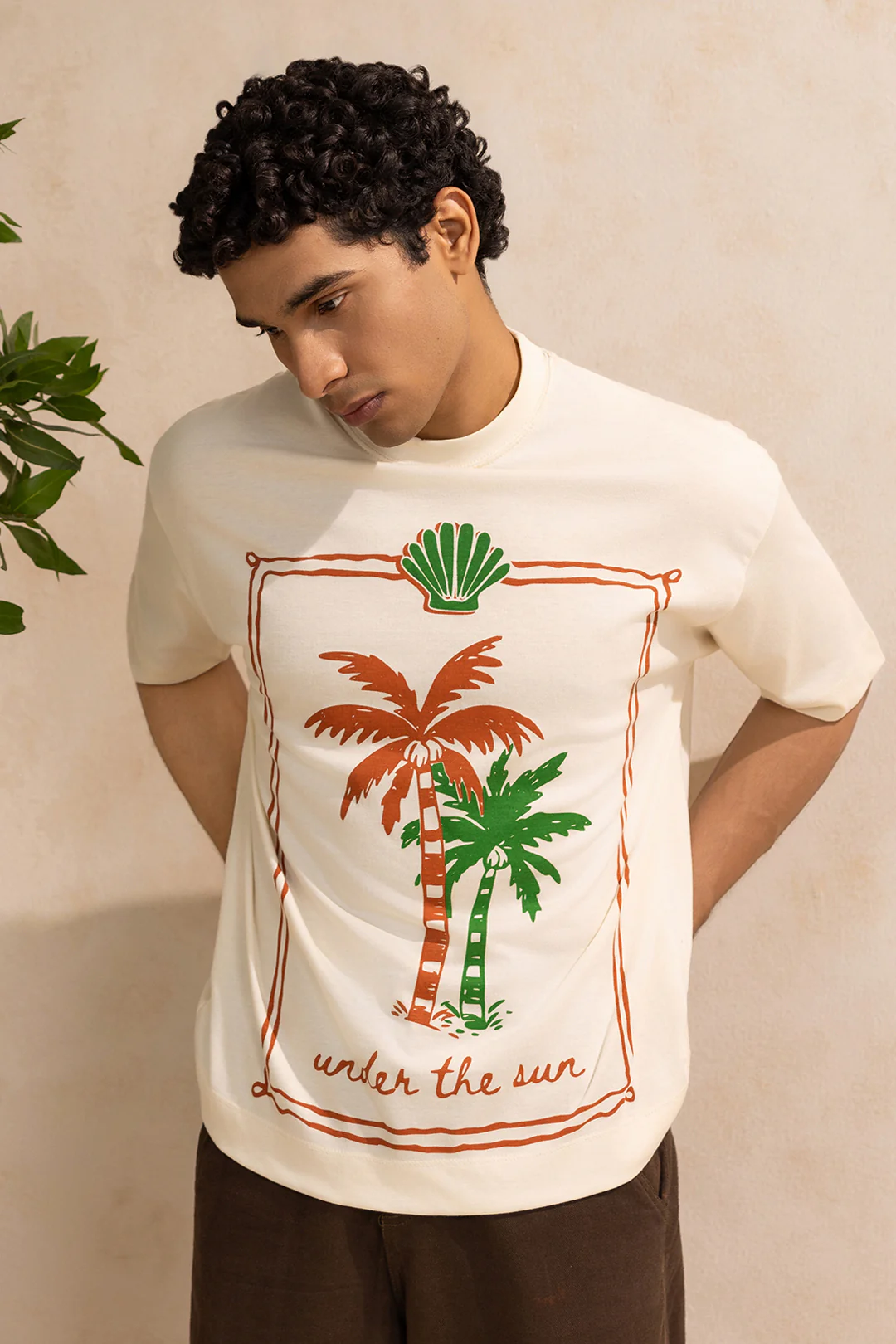 Oversized Graphic T-Shirt - D033 - Image 3