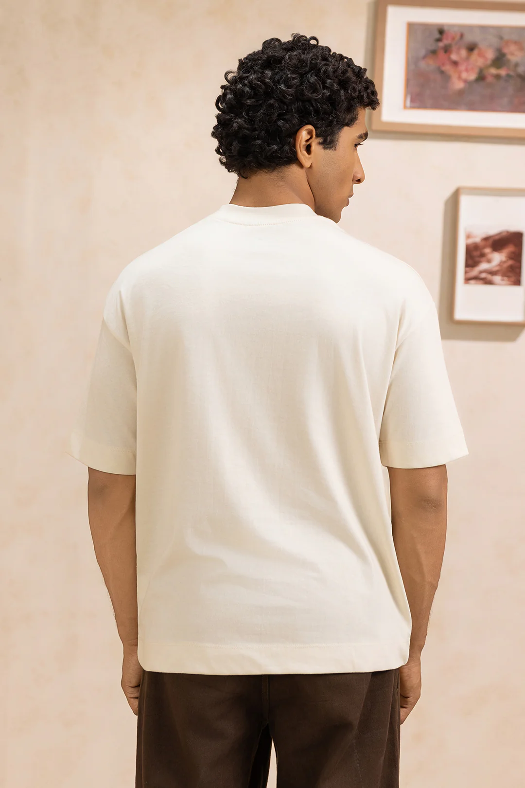 Oversized Graphic T-Shirt - D033 - Image 6