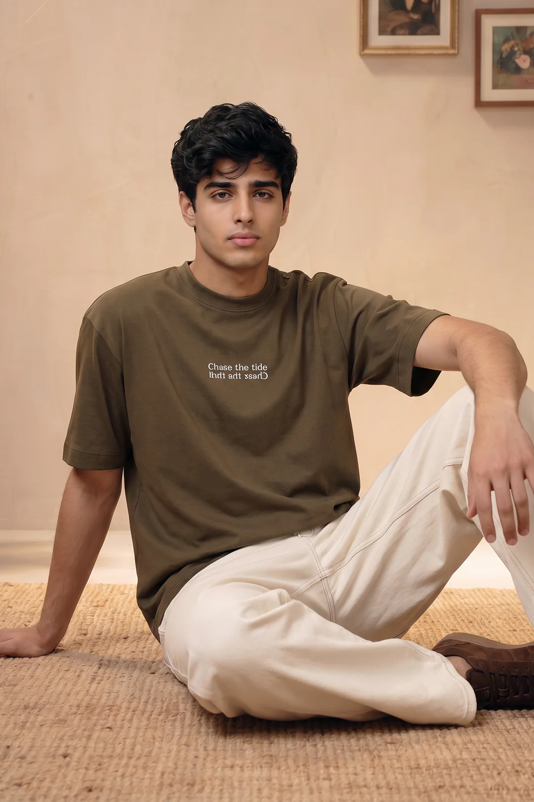 Oversized Graphic T-Shirt - D045 - Image 6