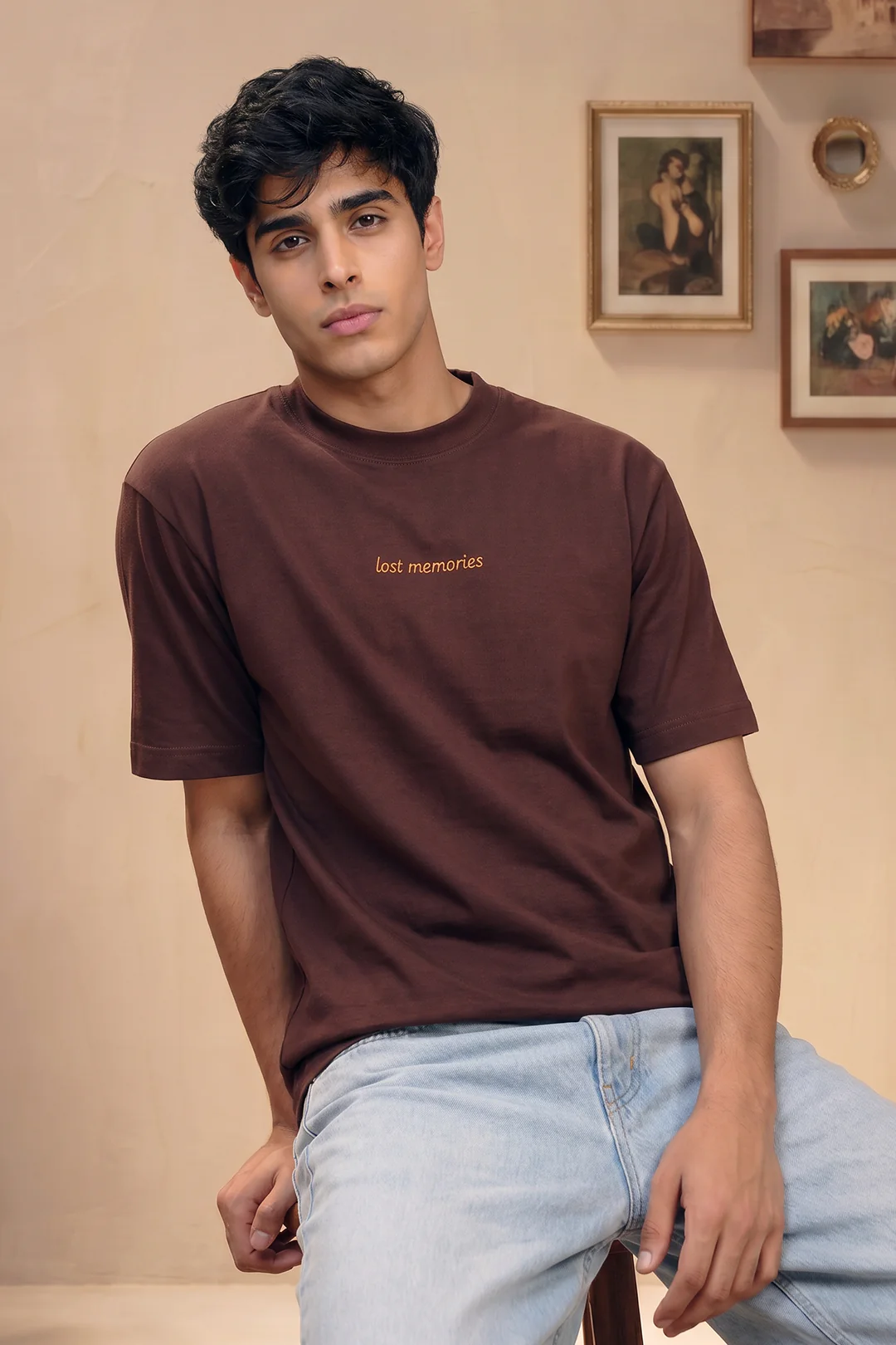 Oversized Graphic T-Shirt - D052 - Image 4