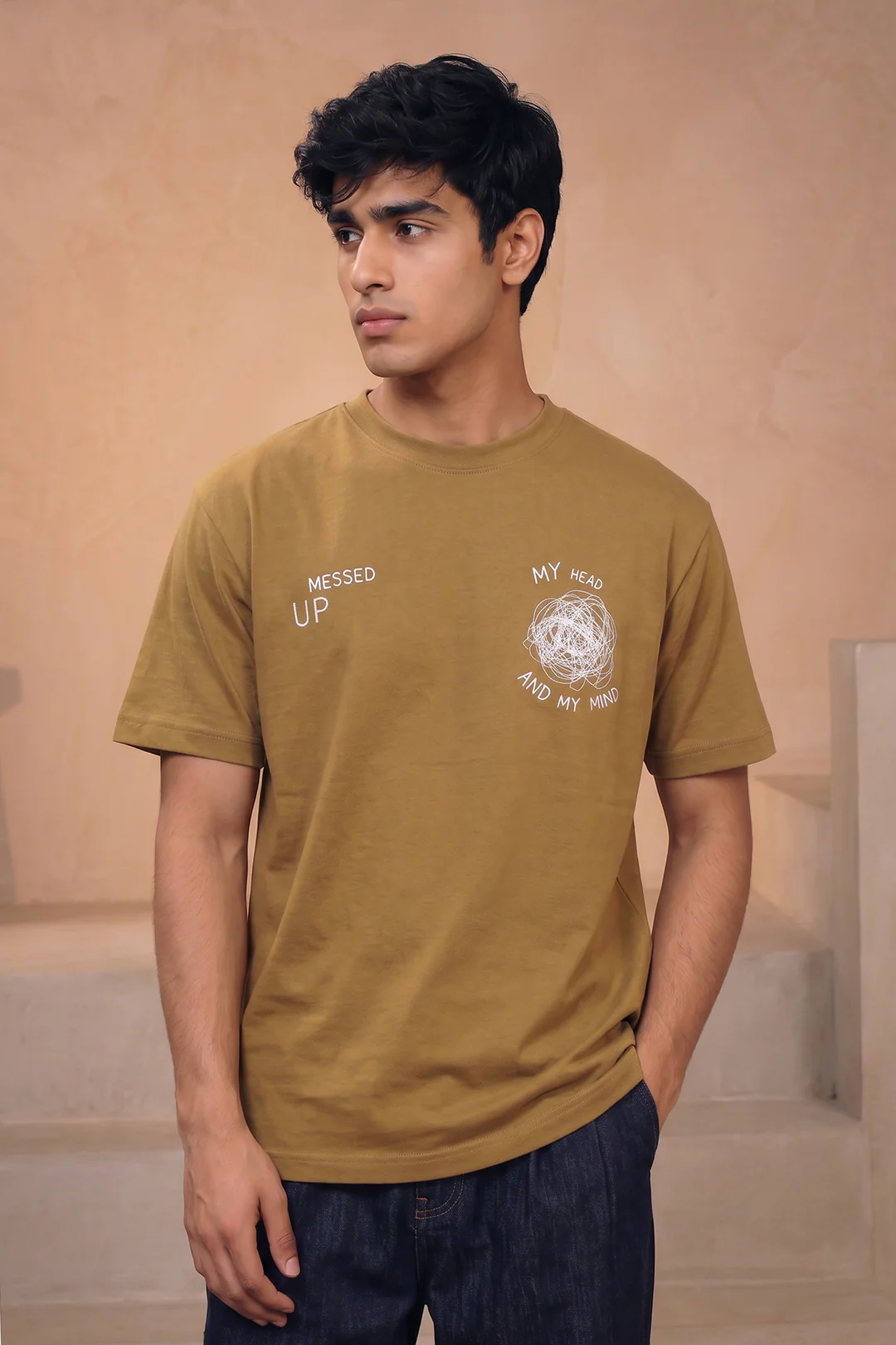 Oversized Graphic T-Shirt - D059 - Image 3