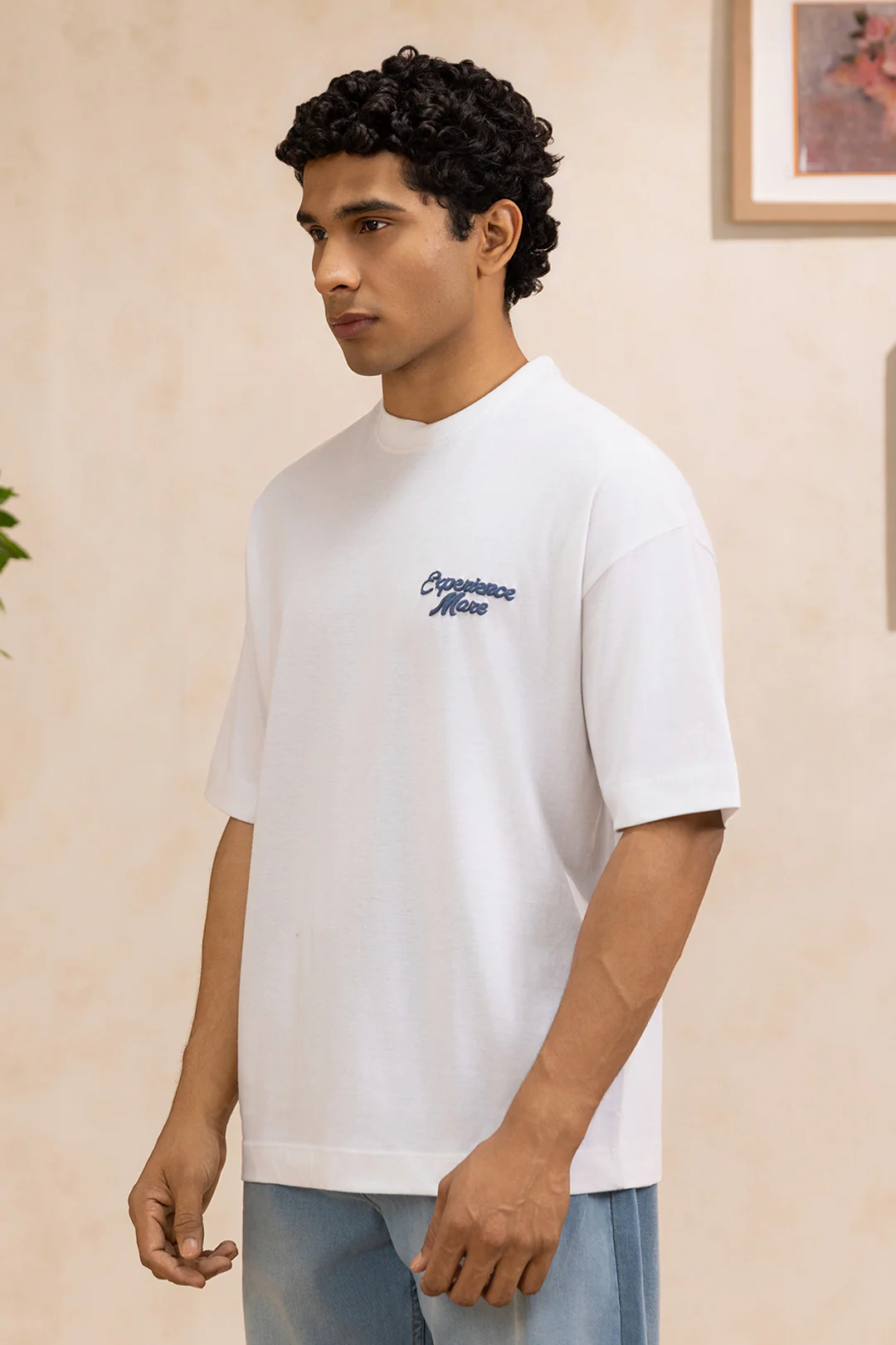 Oversized Graphic T-Shirt - D060 - Image 2