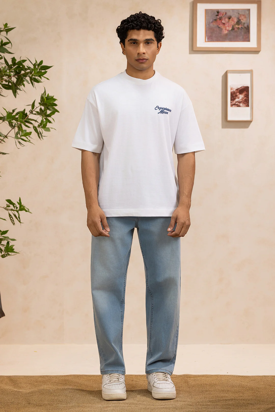 Oversized Graphic T-Shirt - D060 - Image 3