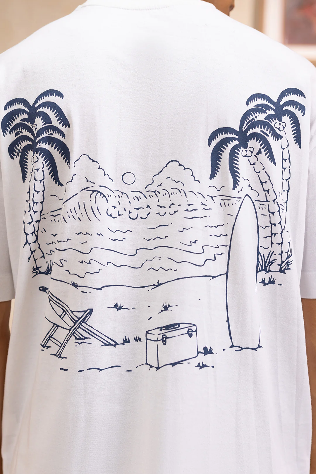 Oversized Graphic T-Shirt - D060 - Image 4
