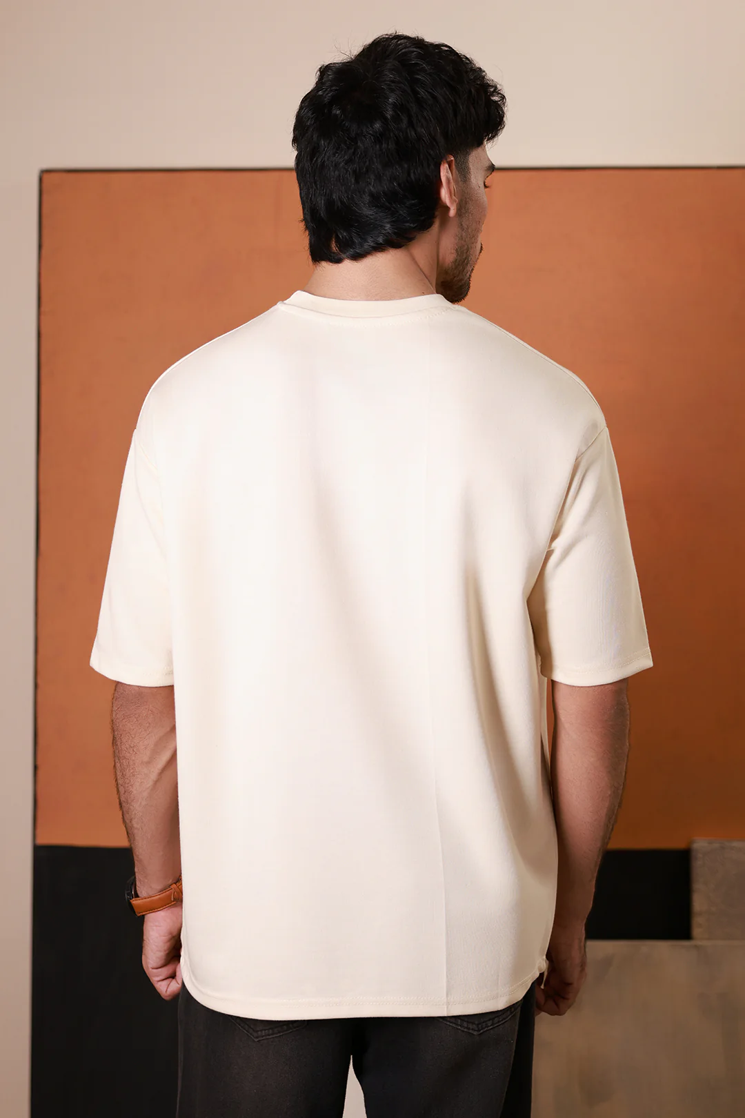 Oversized Graphic T-Shirt - 4007 - Image 4