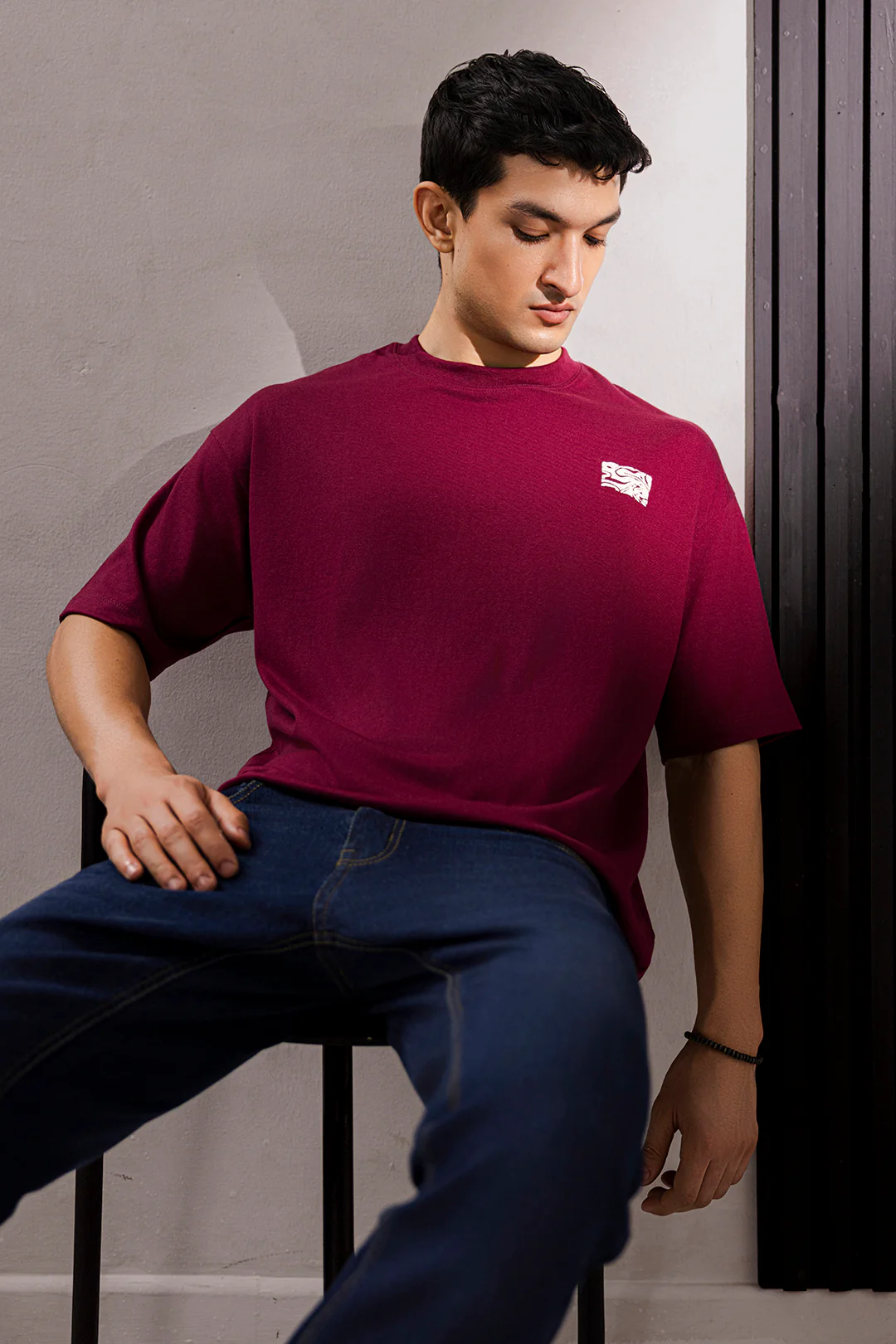 Oversized Graphic T-Shirt - D013 - Image 11