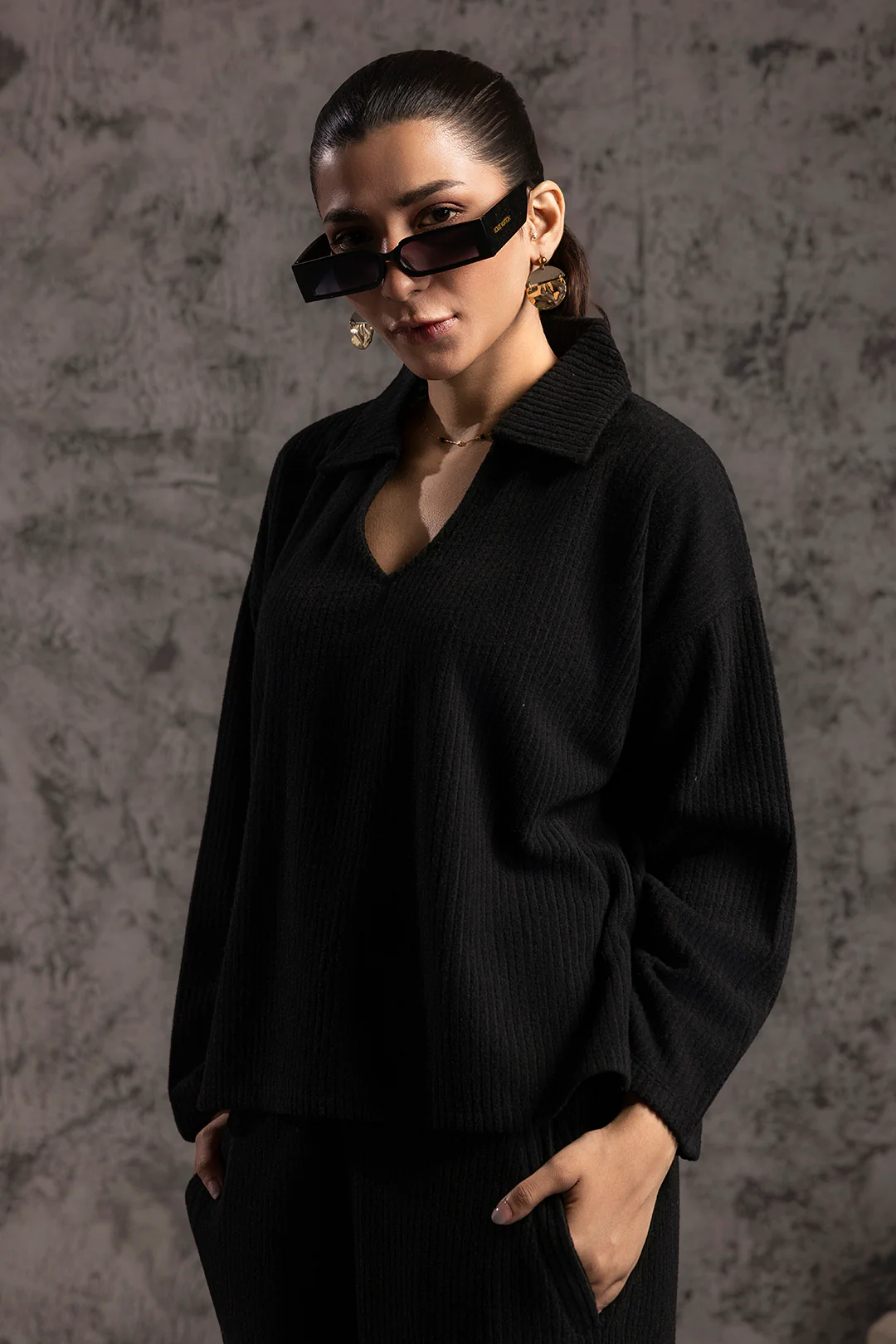Polar Fleece Co-Ord Set Shirt - 5002
