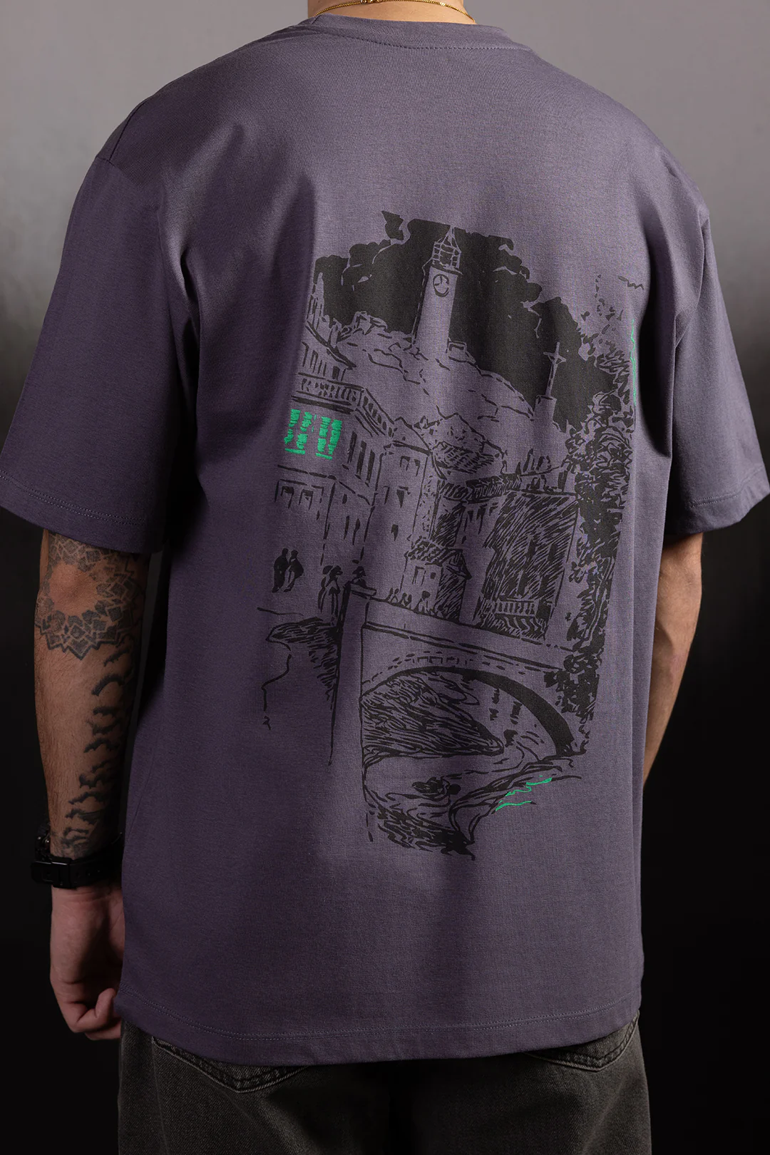 Relax Graphic T-Shirt - X318 - Image 5