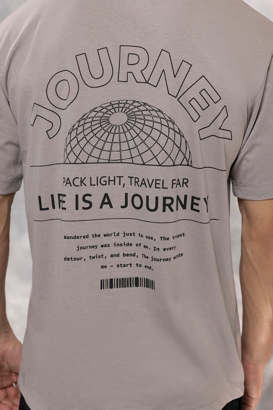 Relax Graphic T-Shirt - X319 - Image 4