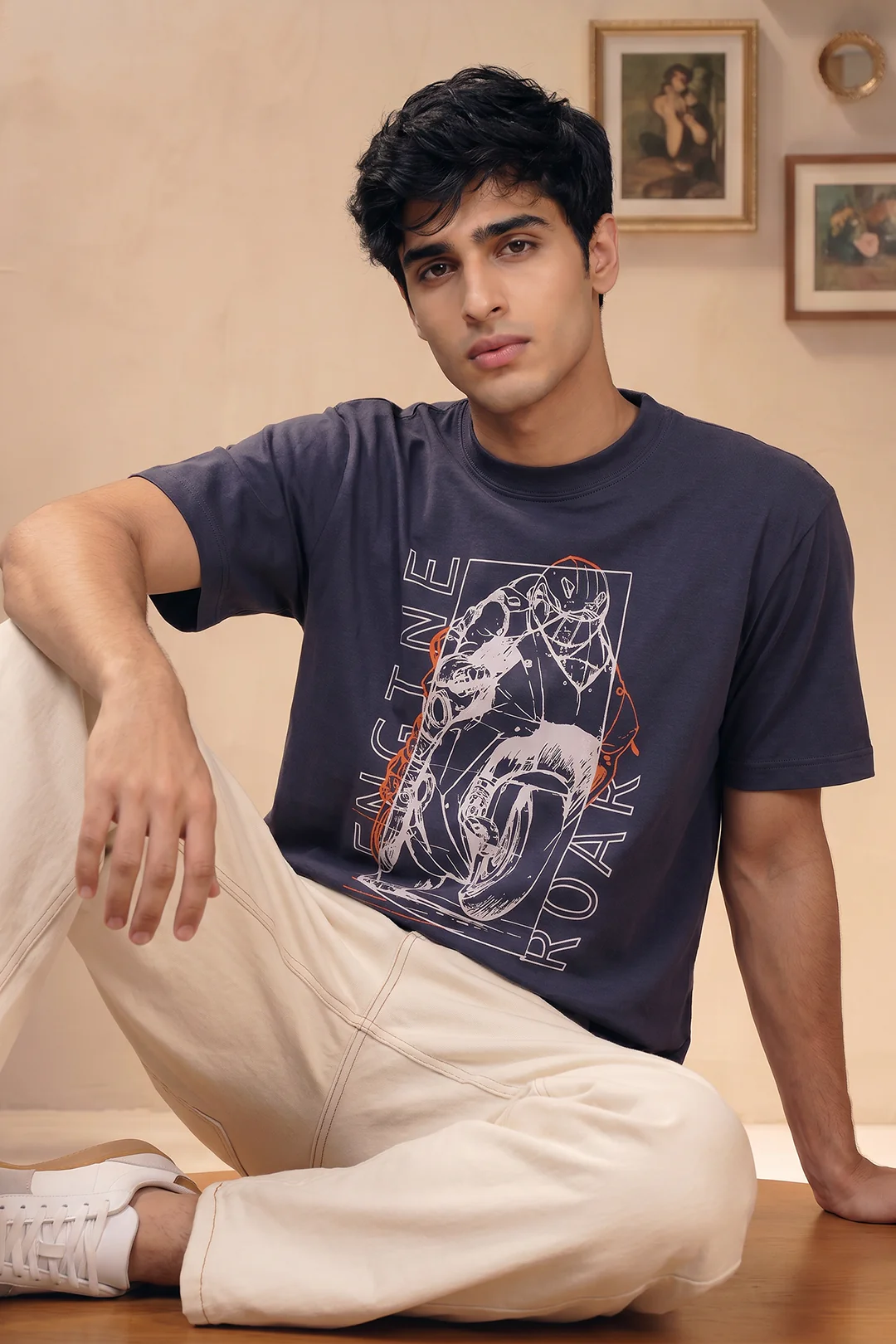Relax Graphic T-Shirt - X033 - Image 4