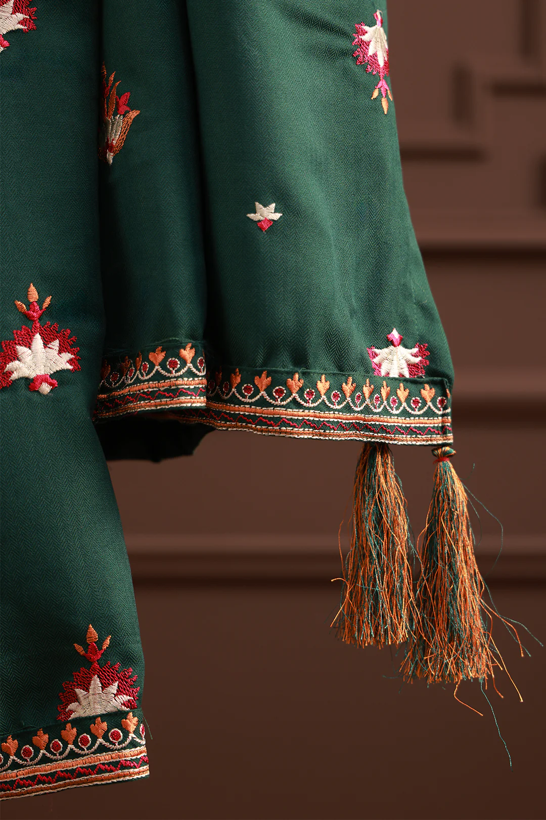Embroidered Shawl - 1008 - Image 10