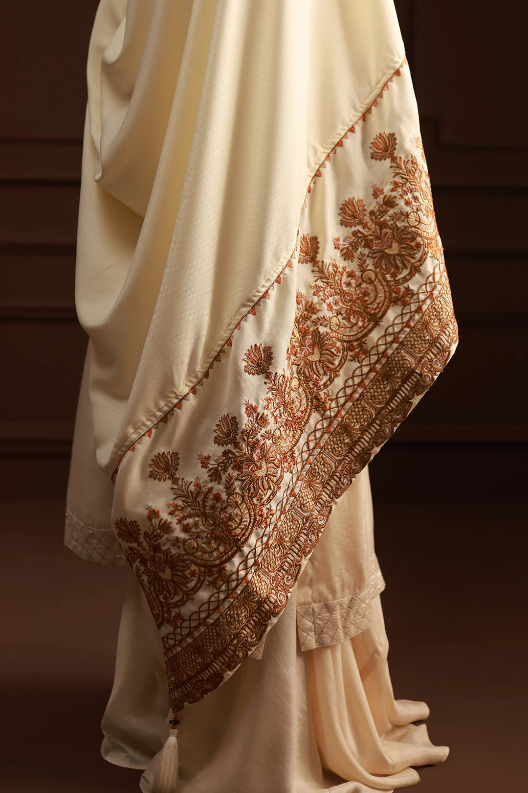 Embroidered Shawl - 1010 - Image 7