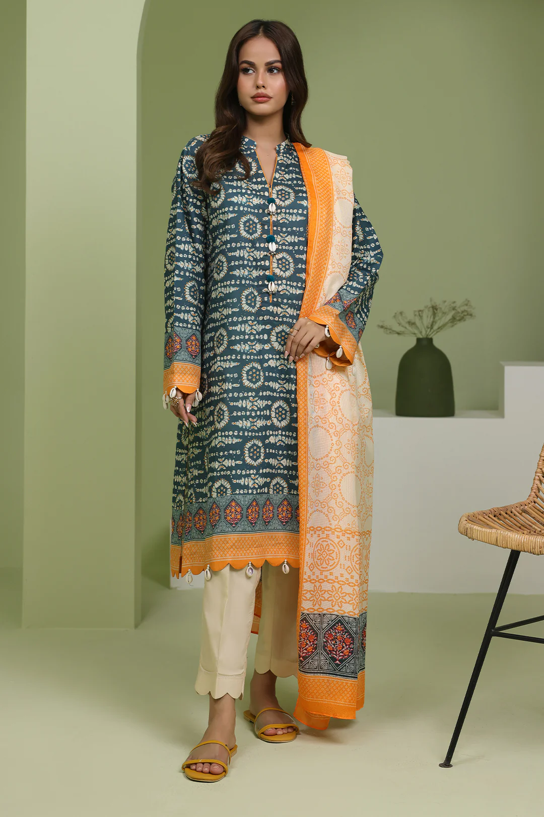 Shirt Dupatta - 1387 - Image 2