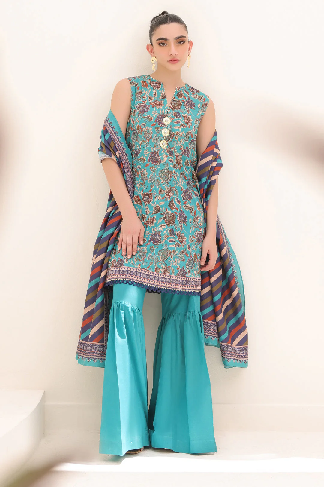 Shirt Dupatta - 1650 - Image 2