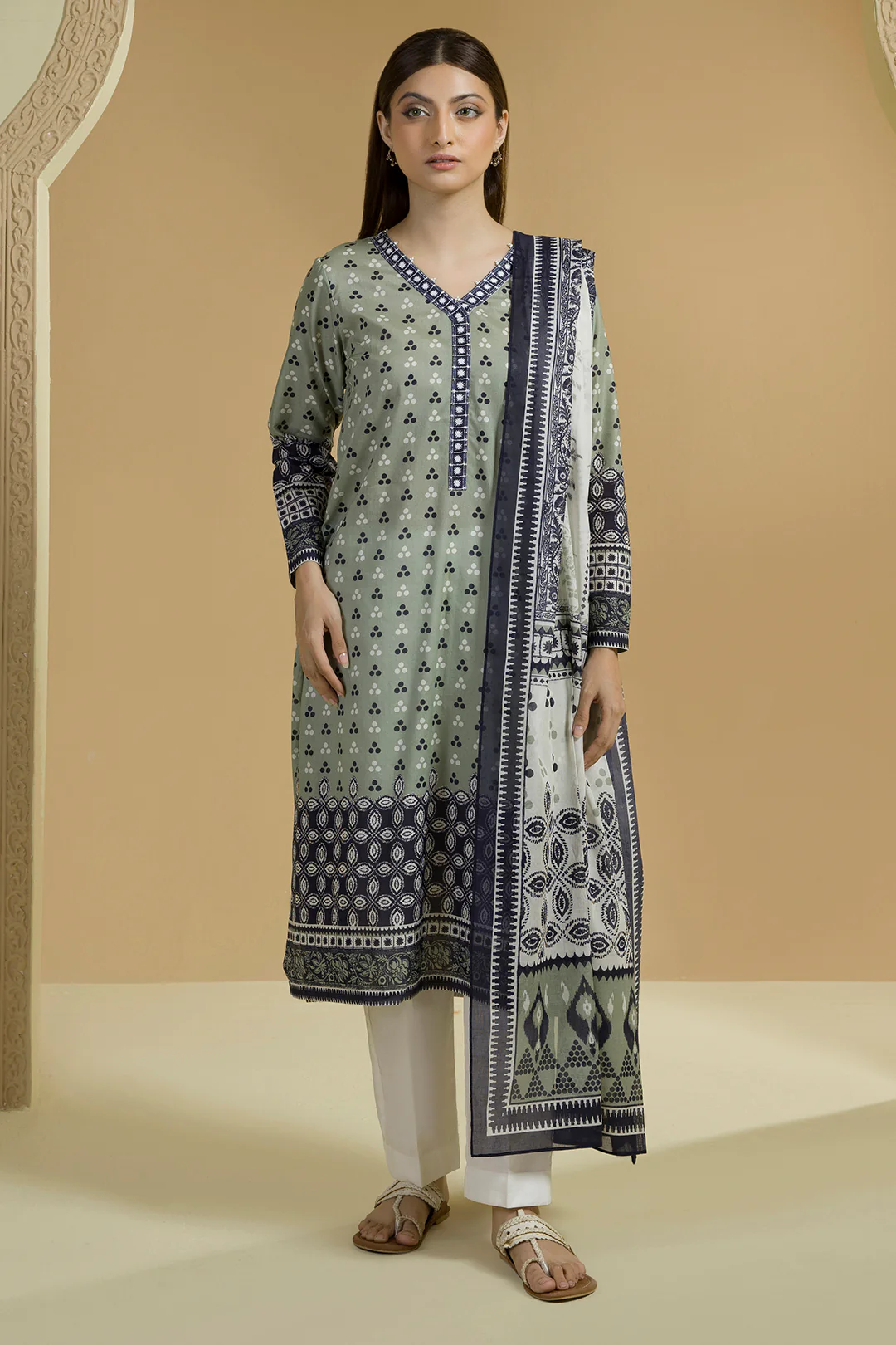 Shirt Dupatta - 5708 - Image 2
