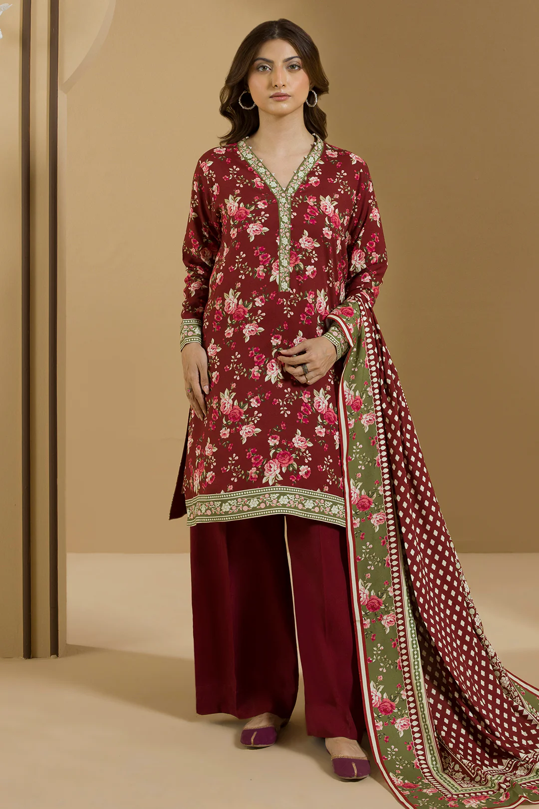 Shirt Shalwar Dupatta - 0250 - Image 4
