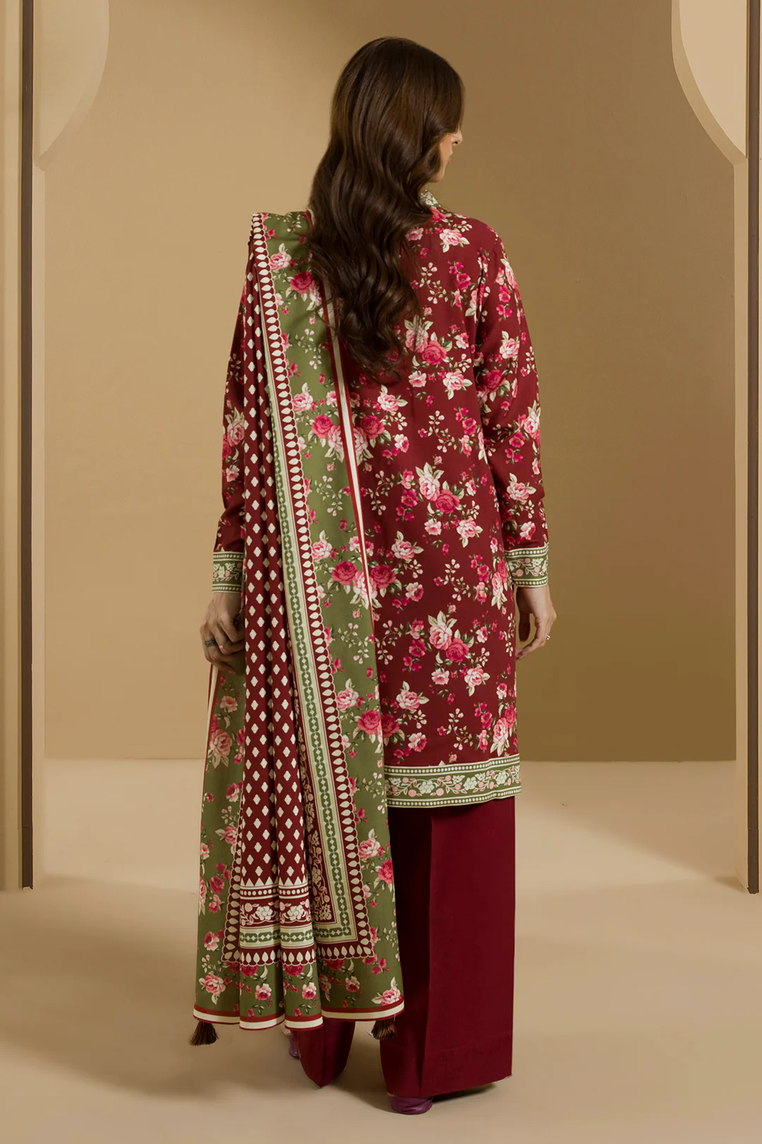 Shirt Shalwar Dupatta - 0250 - Image 8